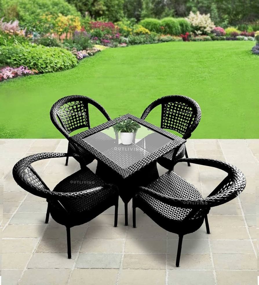 Outdoor Rattan Patio Set