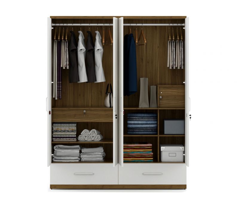 Modern Wooden Wardrobe
