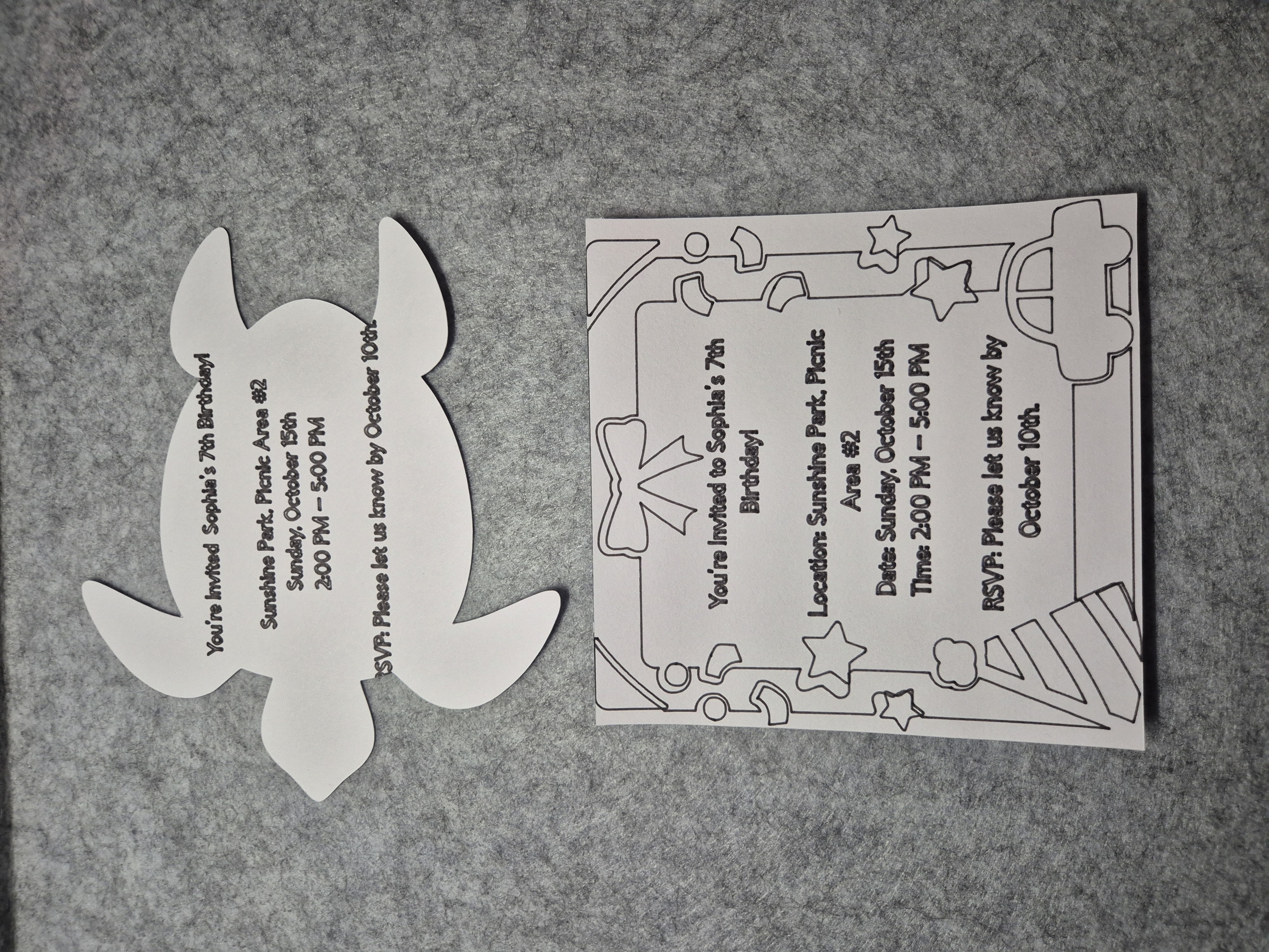 Invitations (Pack of 10)