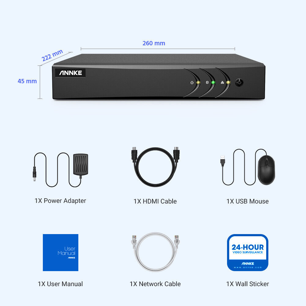 ANNKE Security DVR System