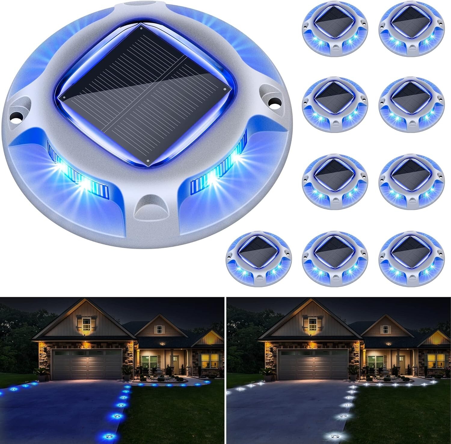 Solar Powered LED Pathway Lights