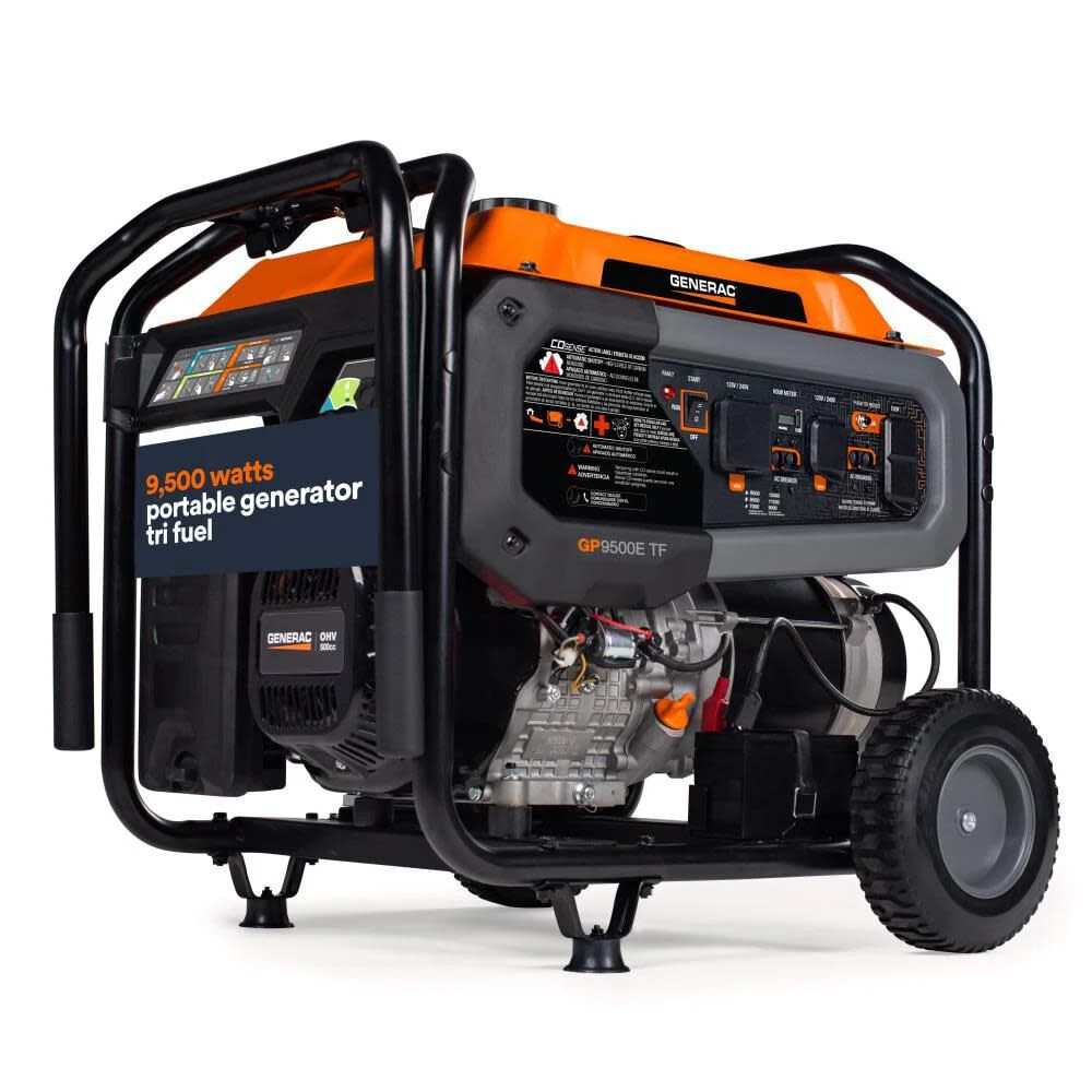 Generac GP9500E Tri Fuel Generator