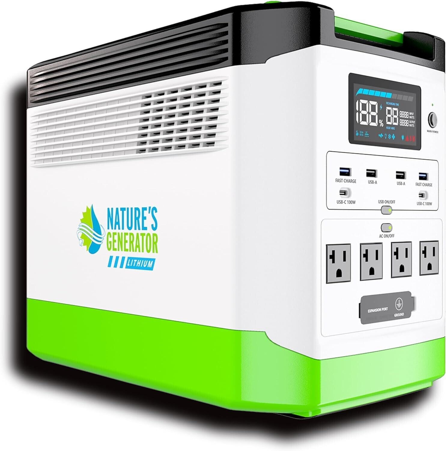 Nature's Generator Lithium Portable Power Station
