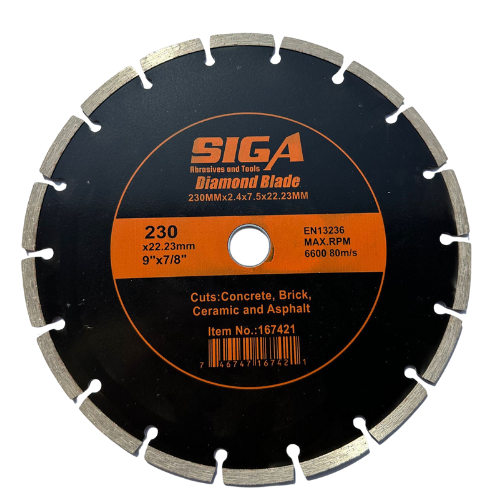 DIAMOND SEGMENTED DISC