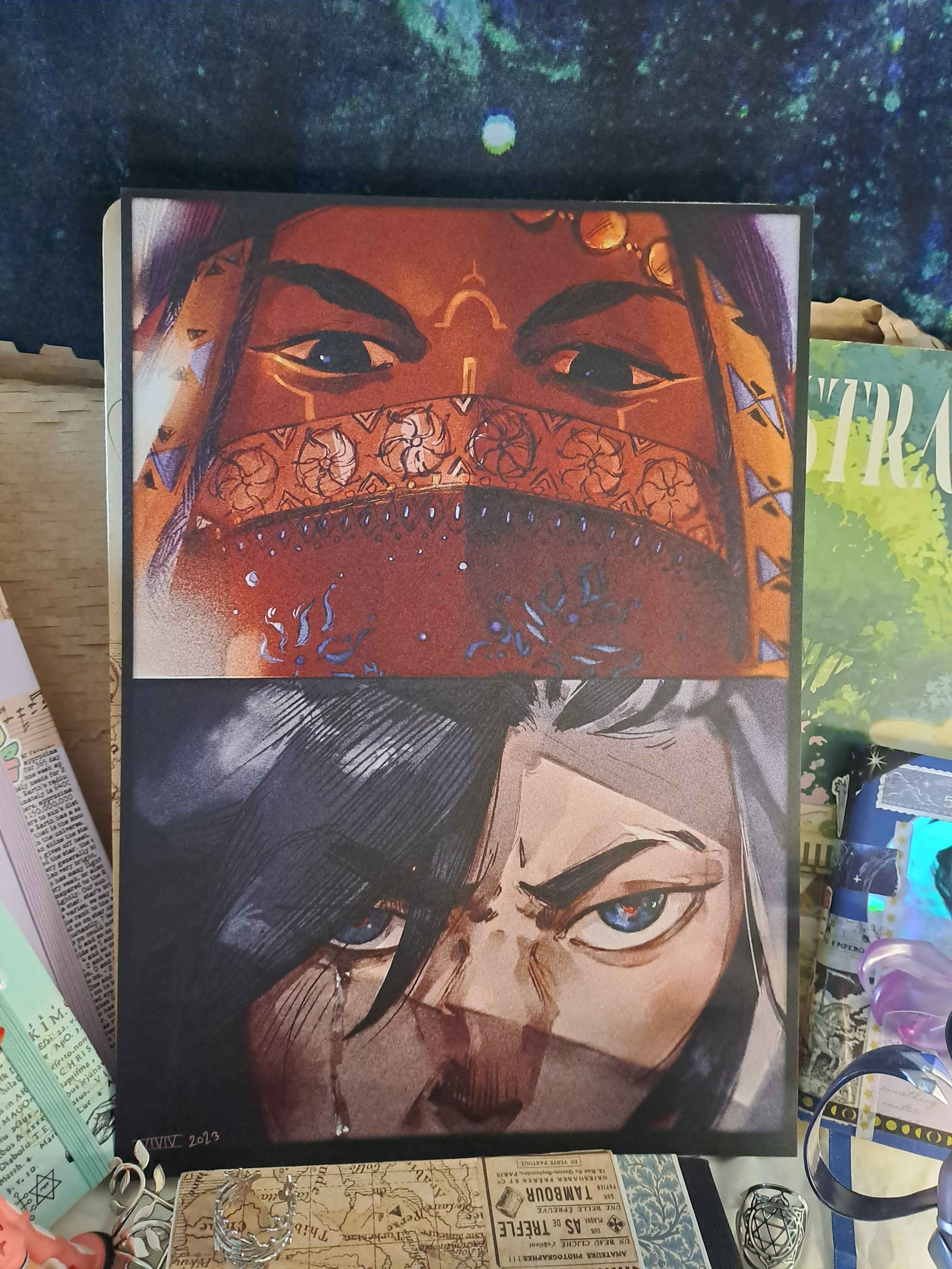 Artz V Kether - A4 print