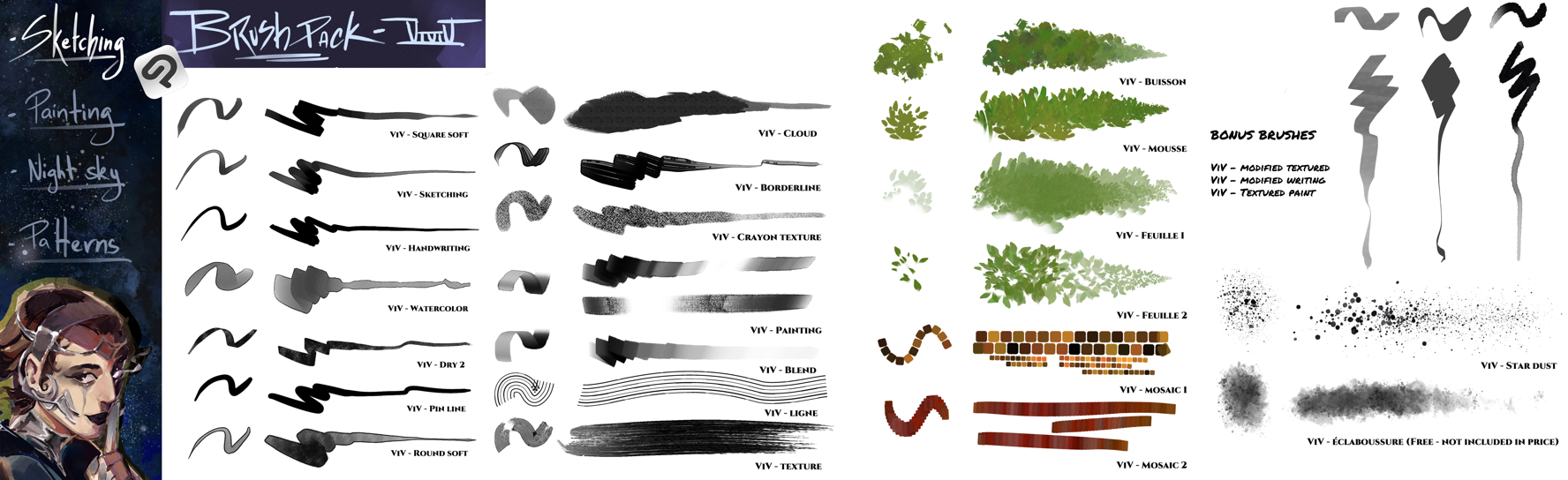 CSP - Brushes Bundle