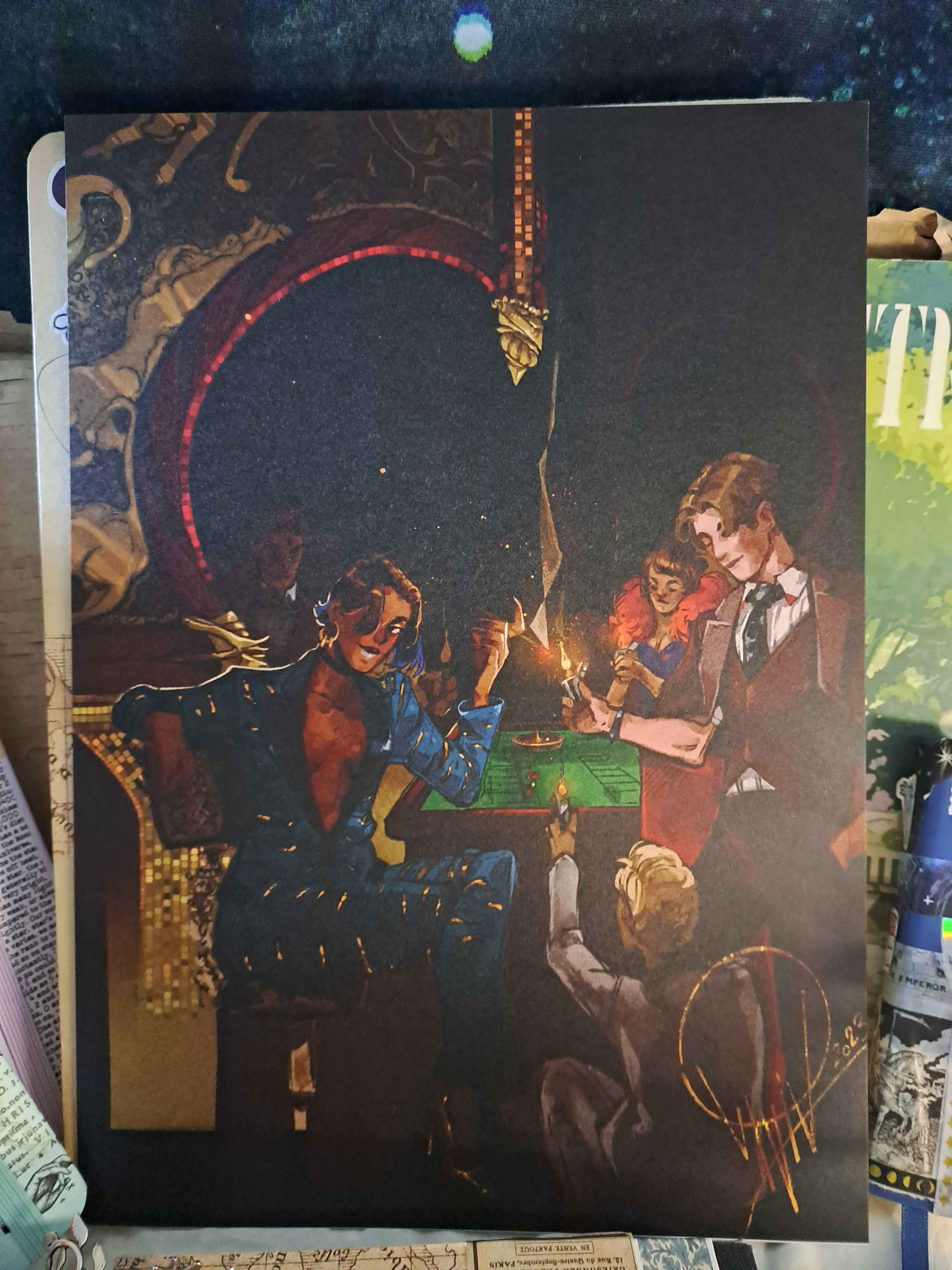 Kether's casino - A4 print