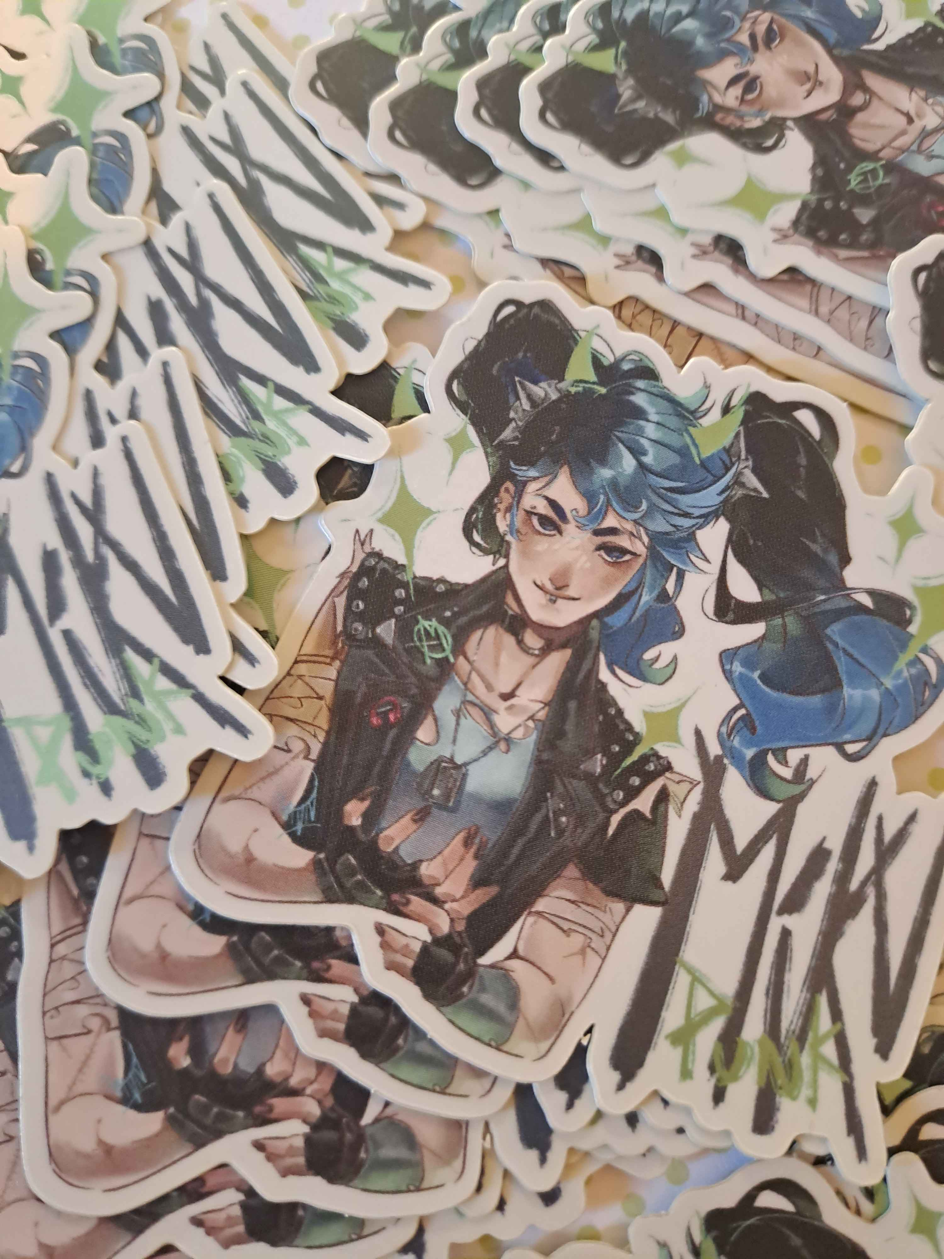 Punk Hatsune Miku - Sticker