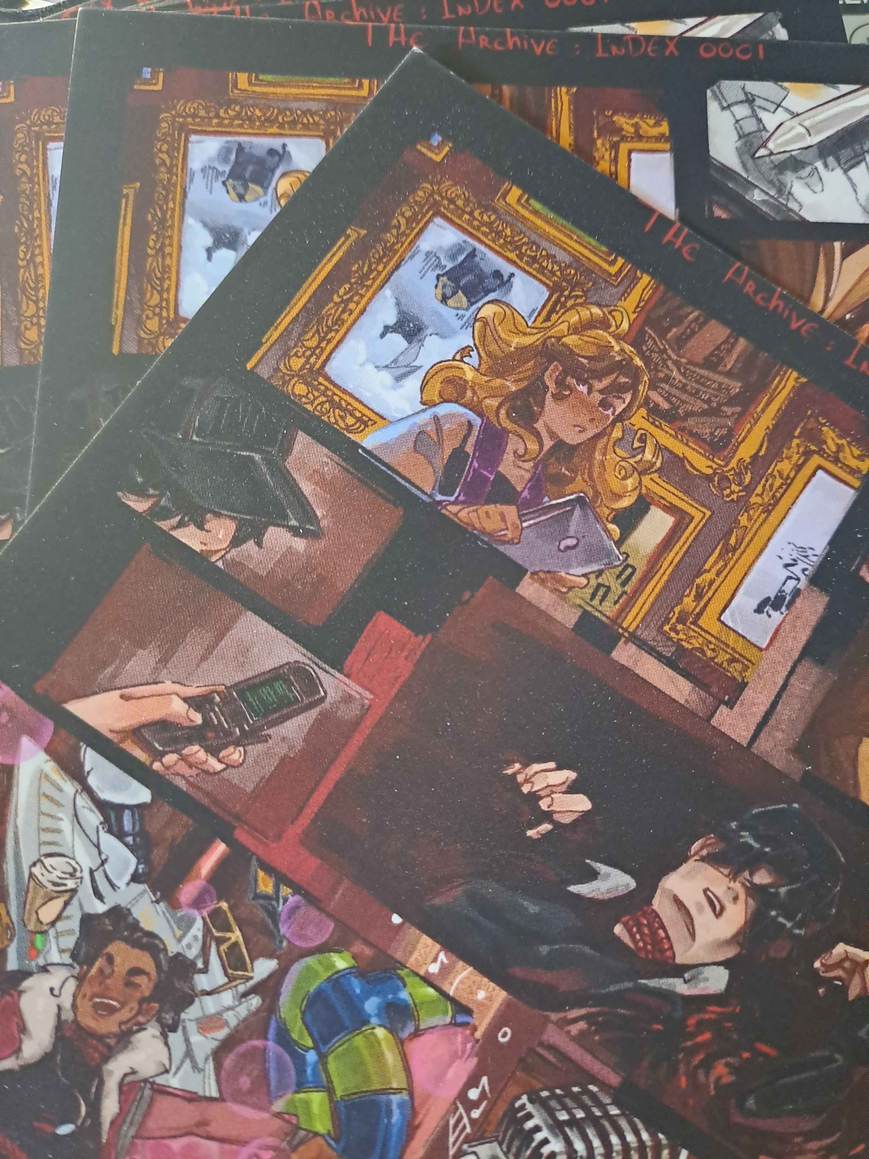 Intruders in the Archive - A6 print