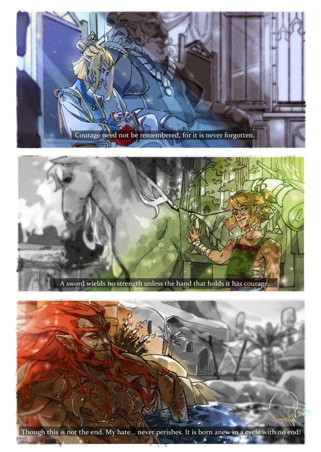 Triforce - A6 print