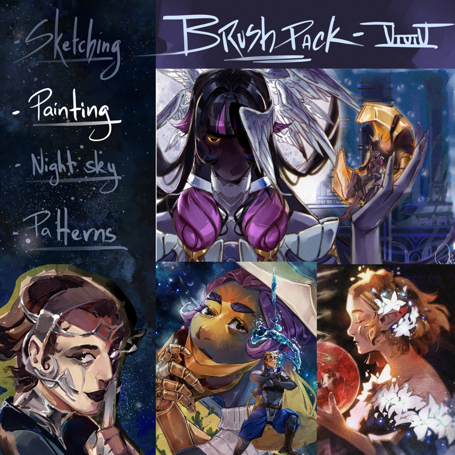 Brush pack - Painting set