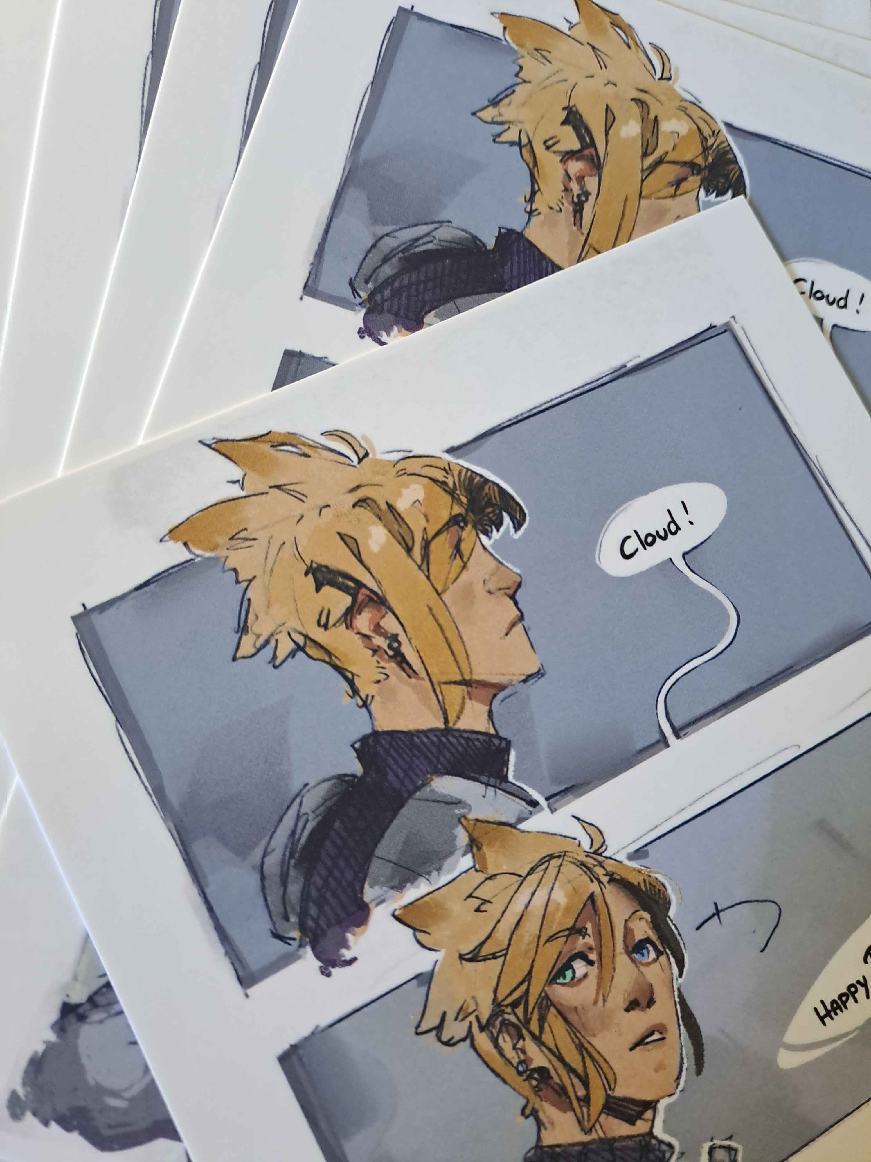 Happy Birthday Cloud - A5 print