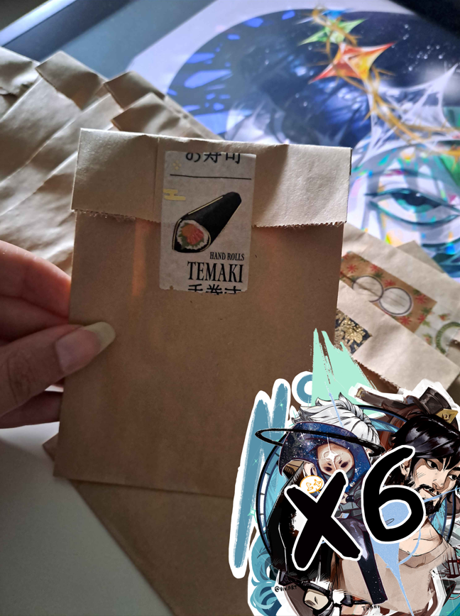 Gacha sticker pack x6