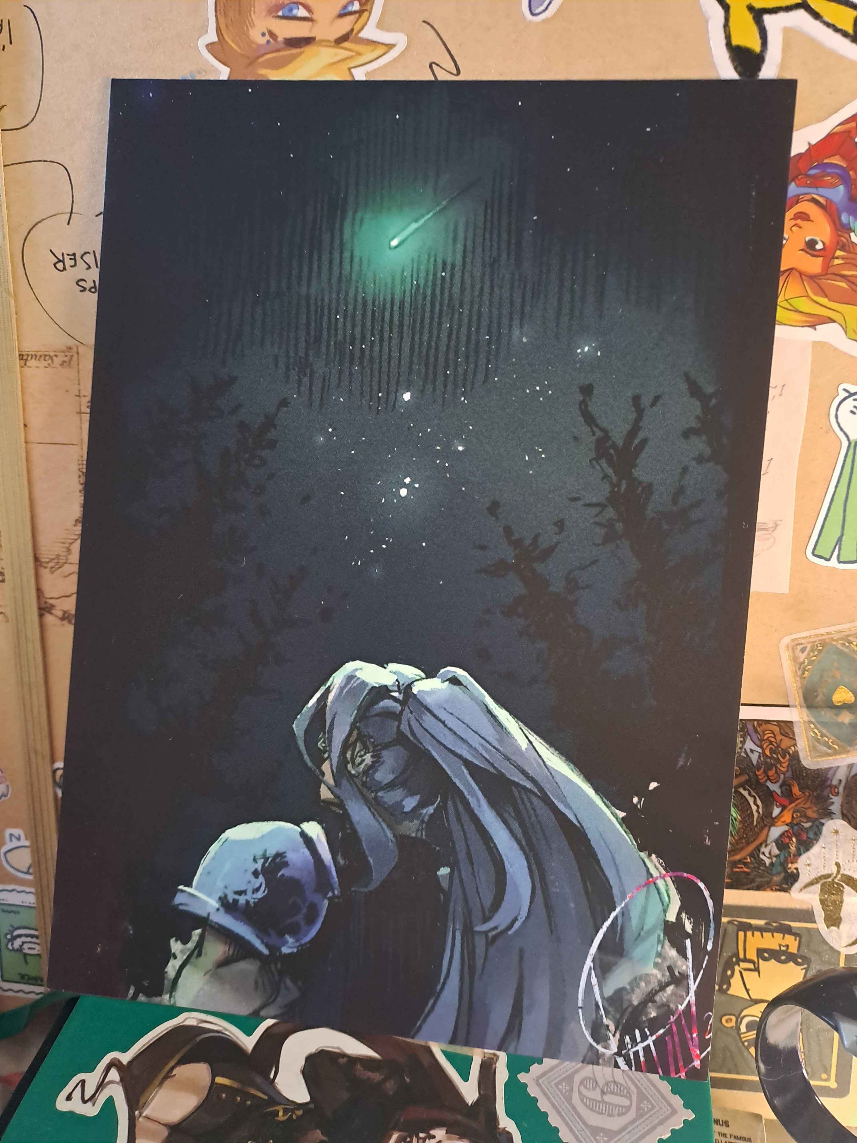 Sephiroth meteor - A5 print