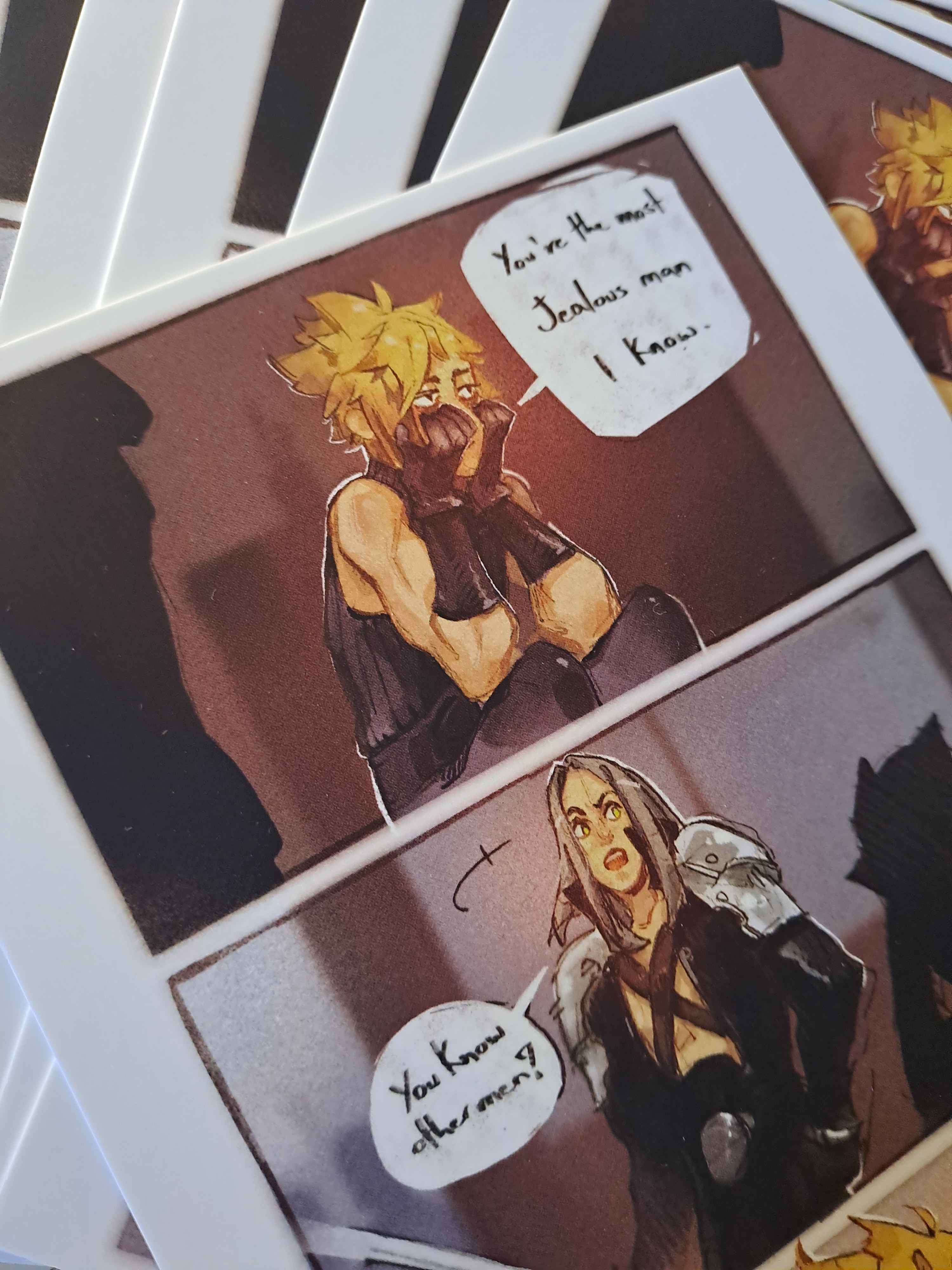 "Jealous men" - A5 print