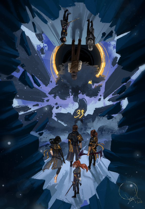 Clair Obscur fanart - A4 print
