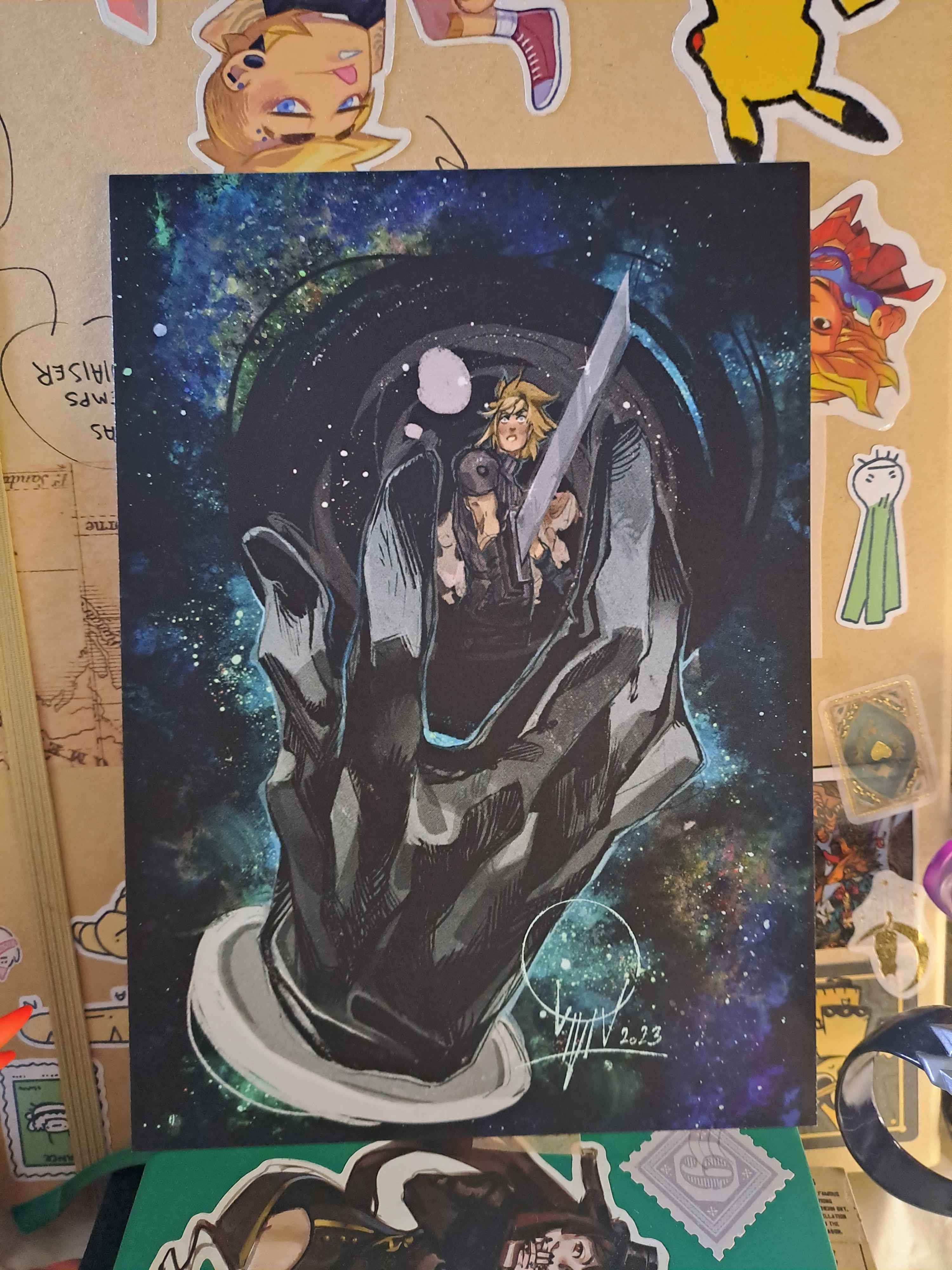 FF7 crew trapped - A5 print