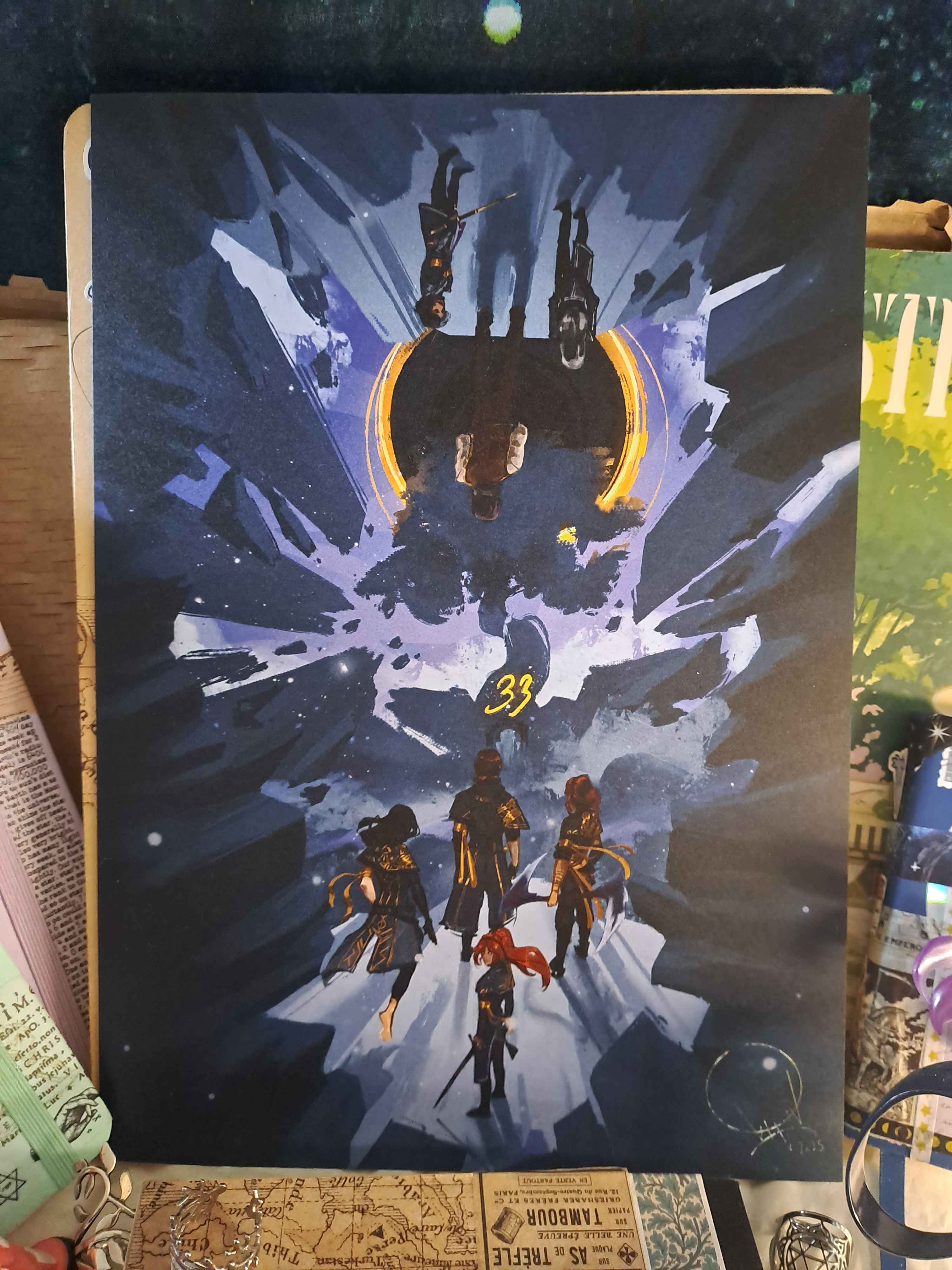 Clair Obscur fanart - A4 print