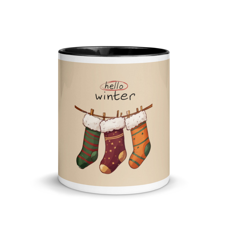 Hello Winter Holiday Mug