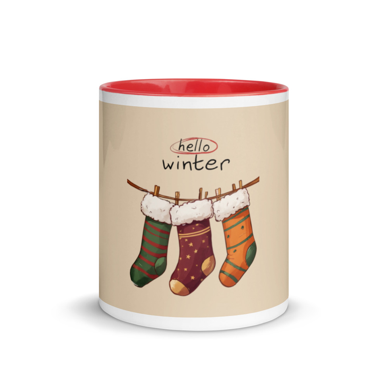 Hello Winter Holiday Mug