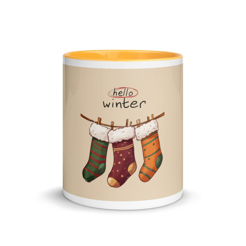 Hello Winter Holiday Mug