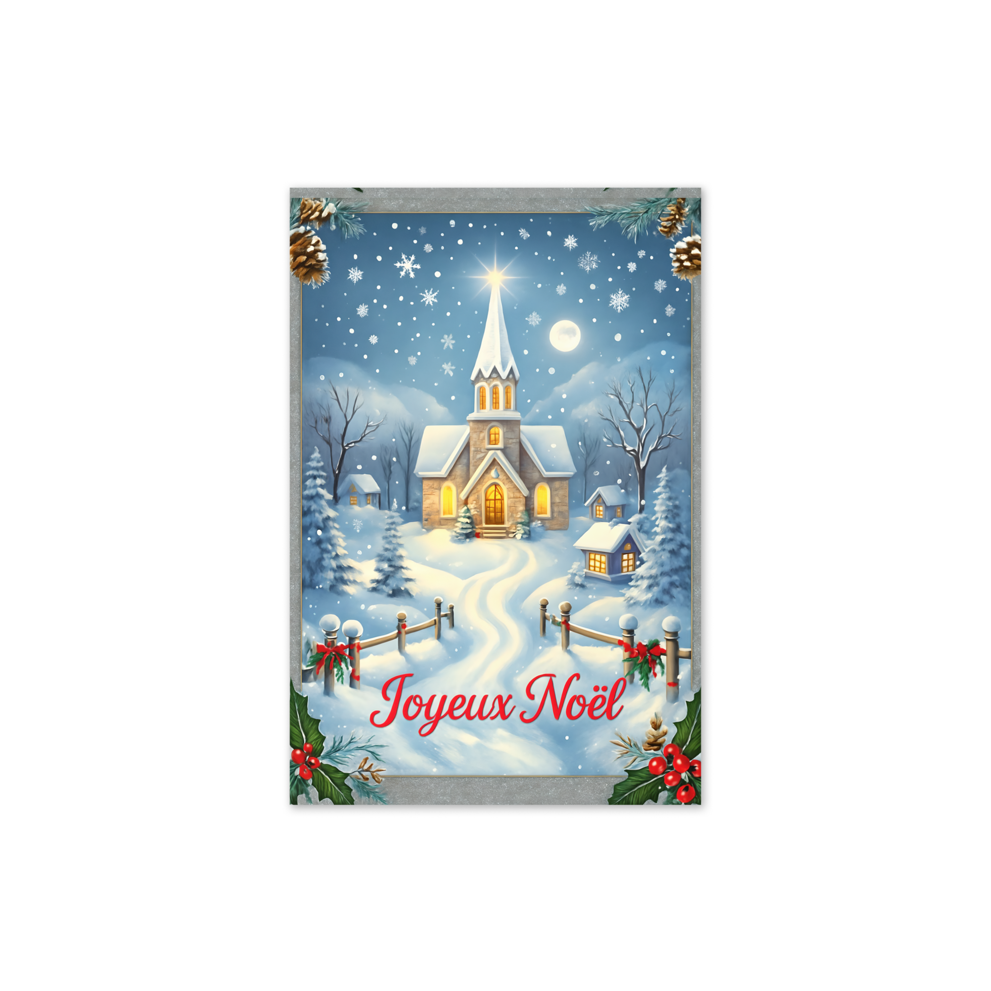 'Joyeux Noël' Christmas Card