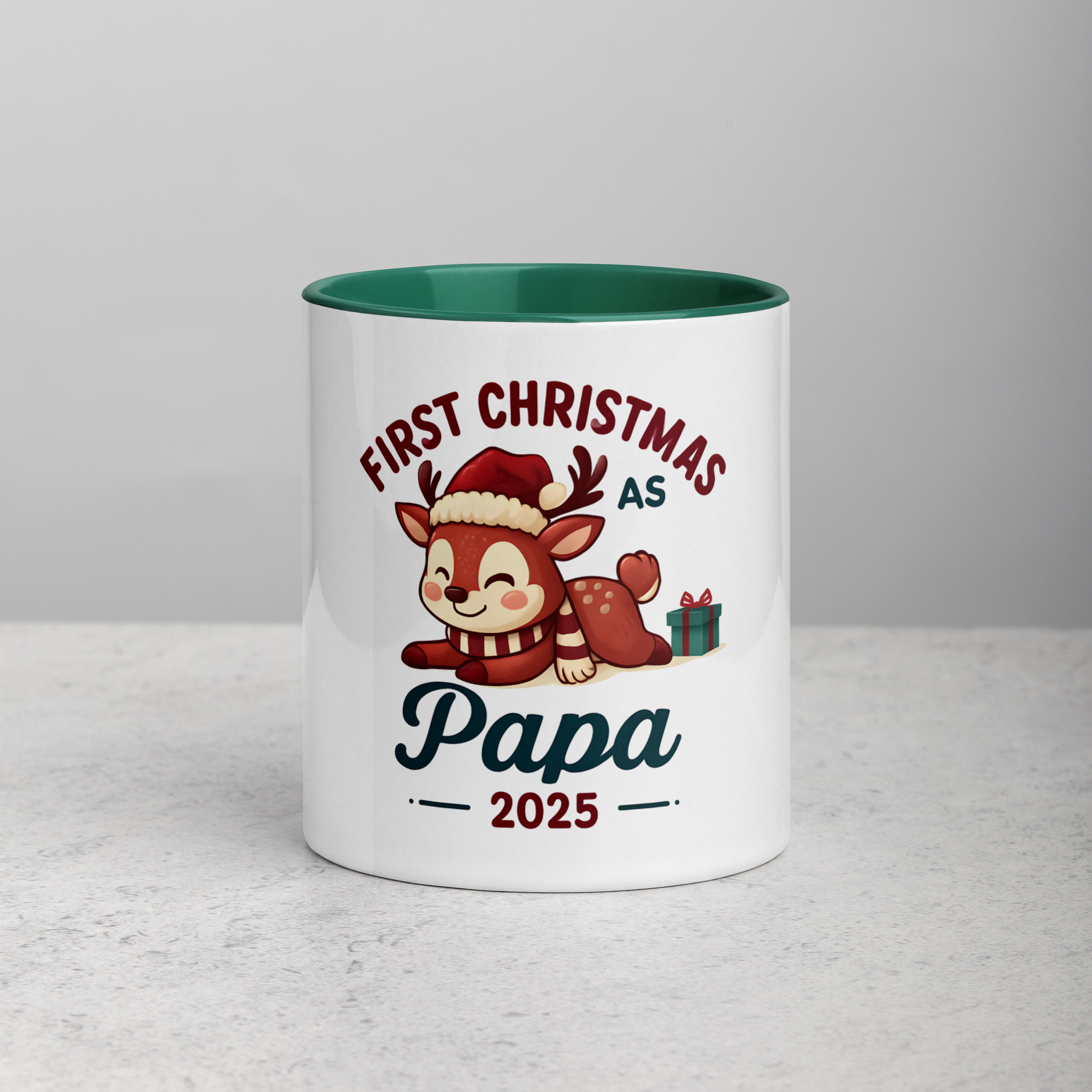 "Papa's First Christmas" Gift Mug