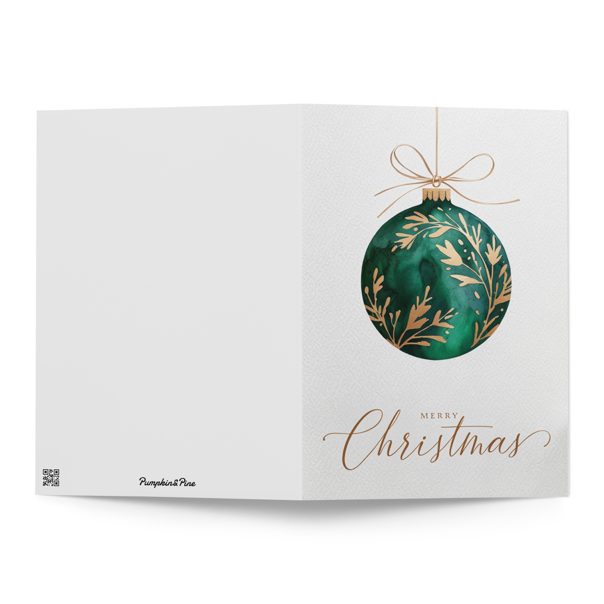  Elegant Emerald - Christmas Card