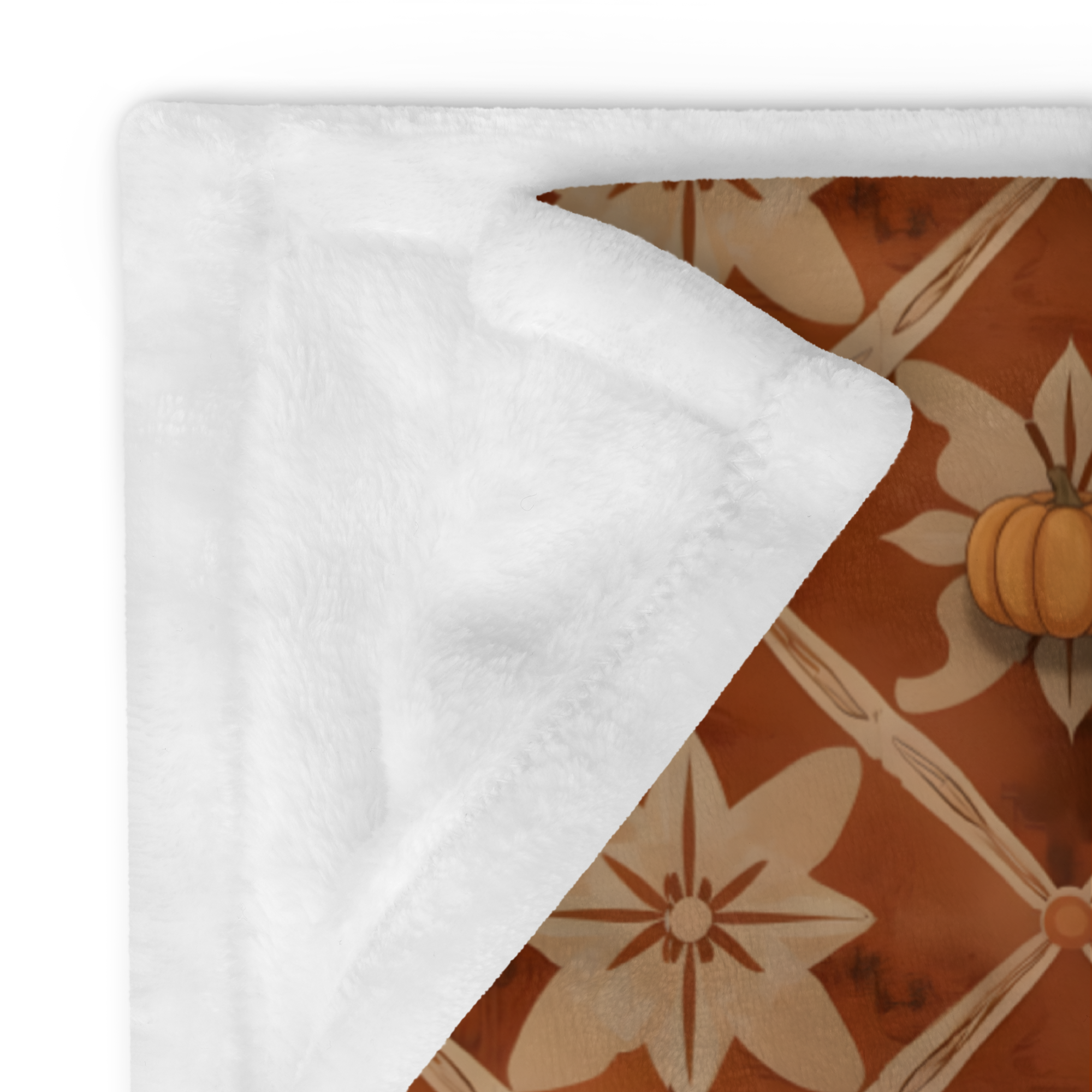 Cozy Autumn Throw Blanket