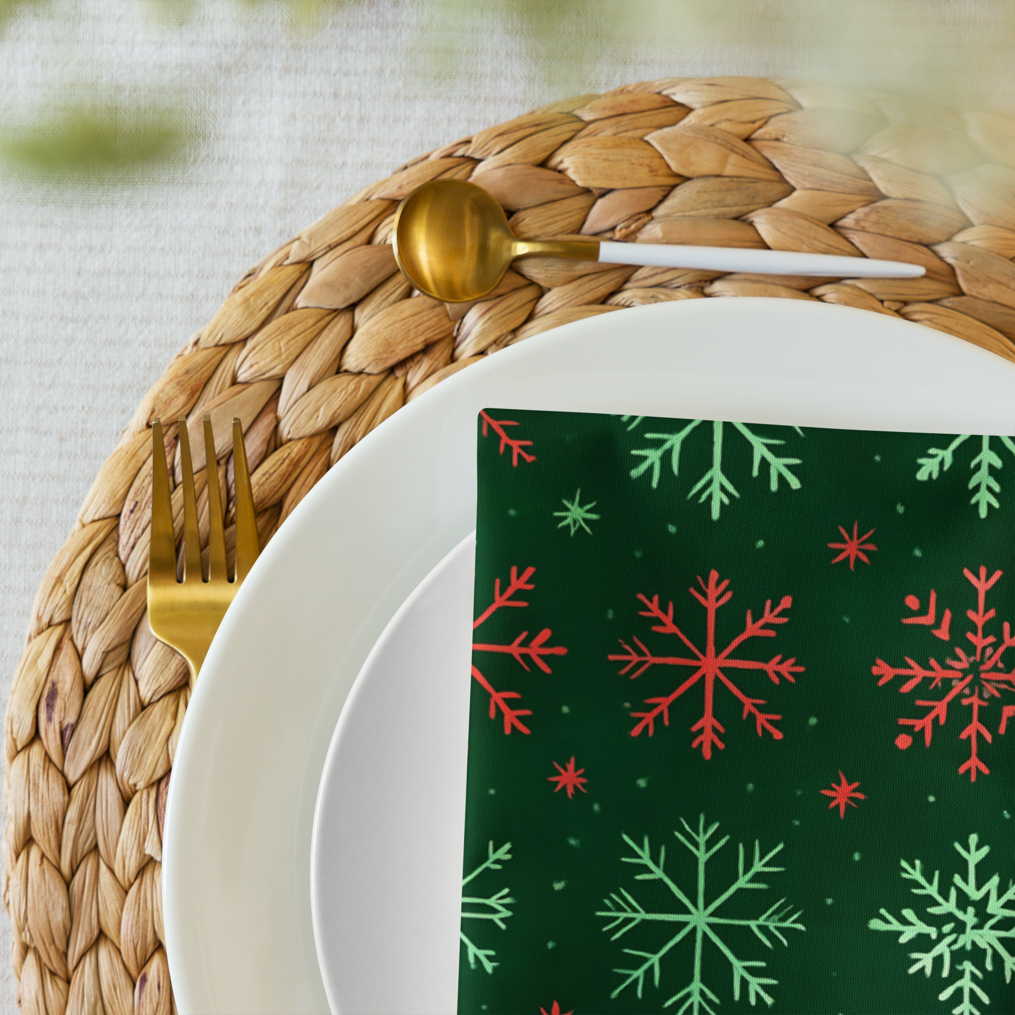 Snowflakes Napkins