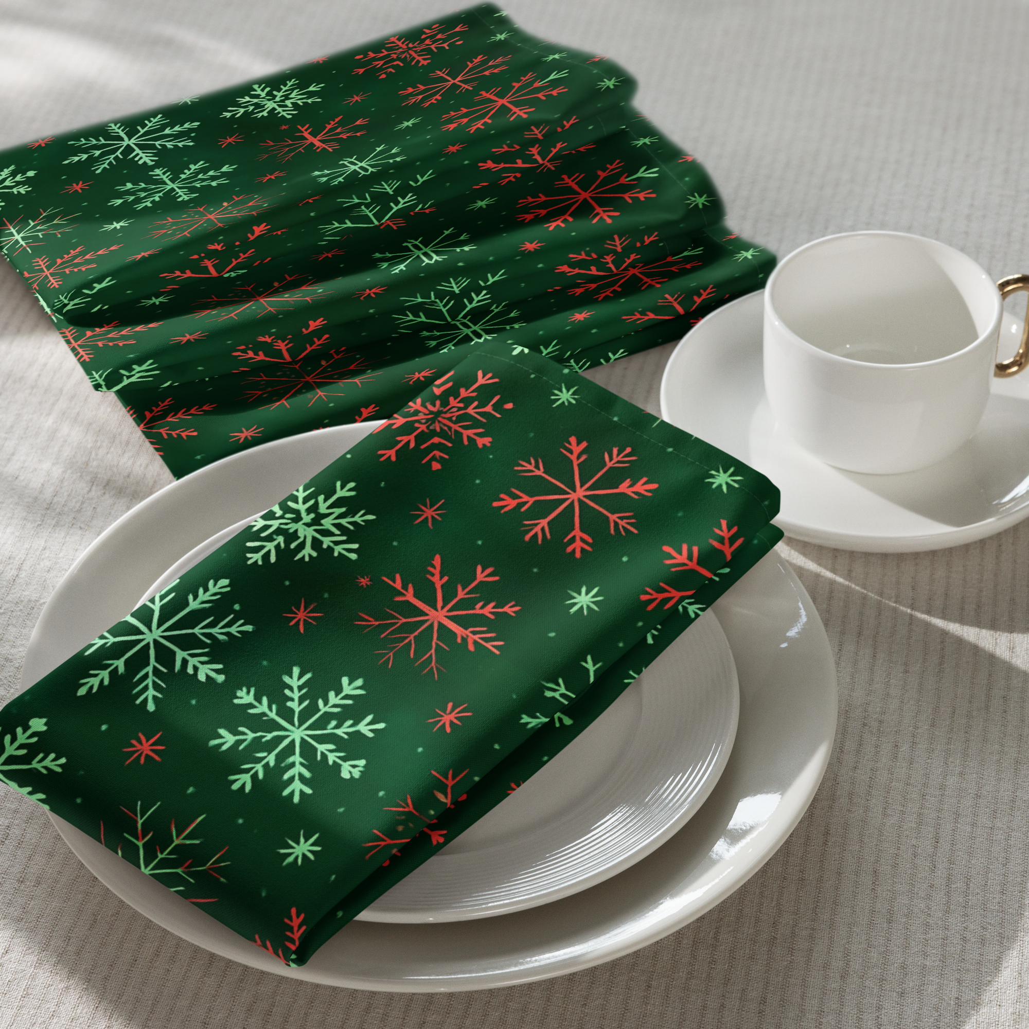 Snowflakes Napkins