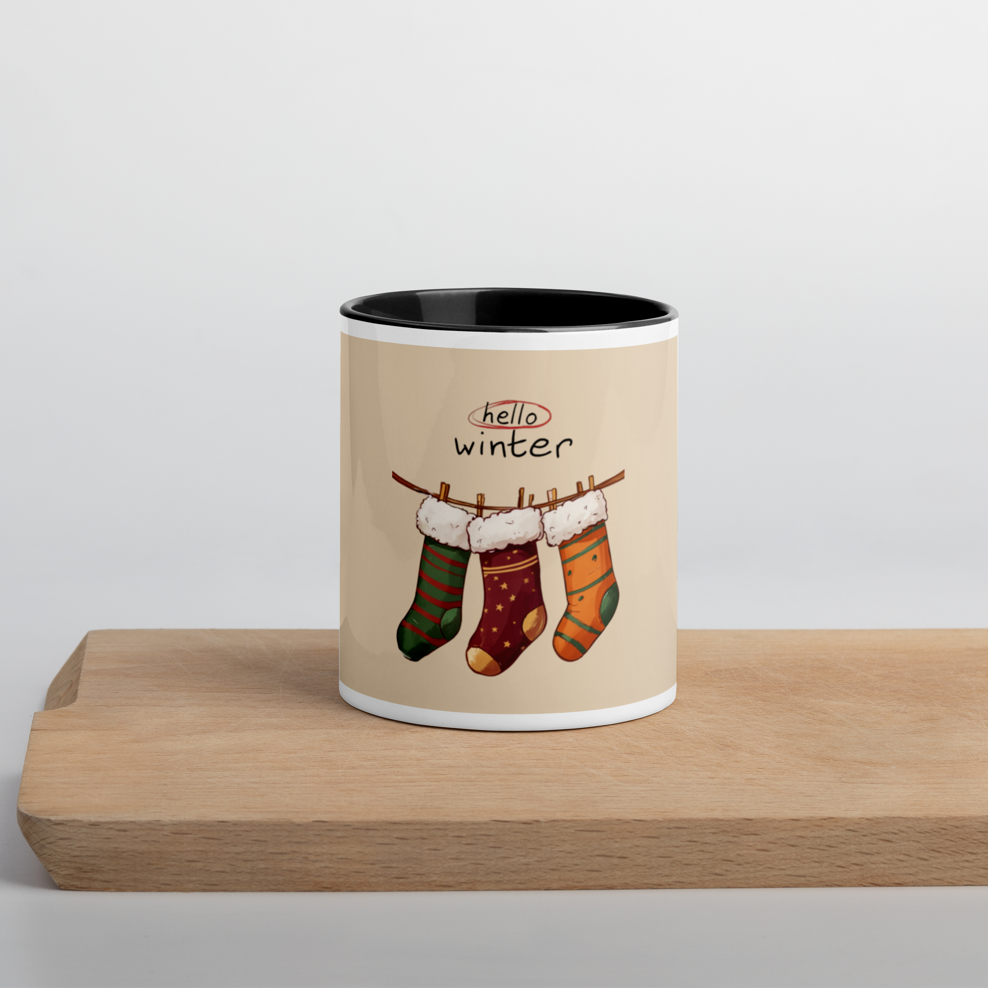Hello Winter Holiday Mug