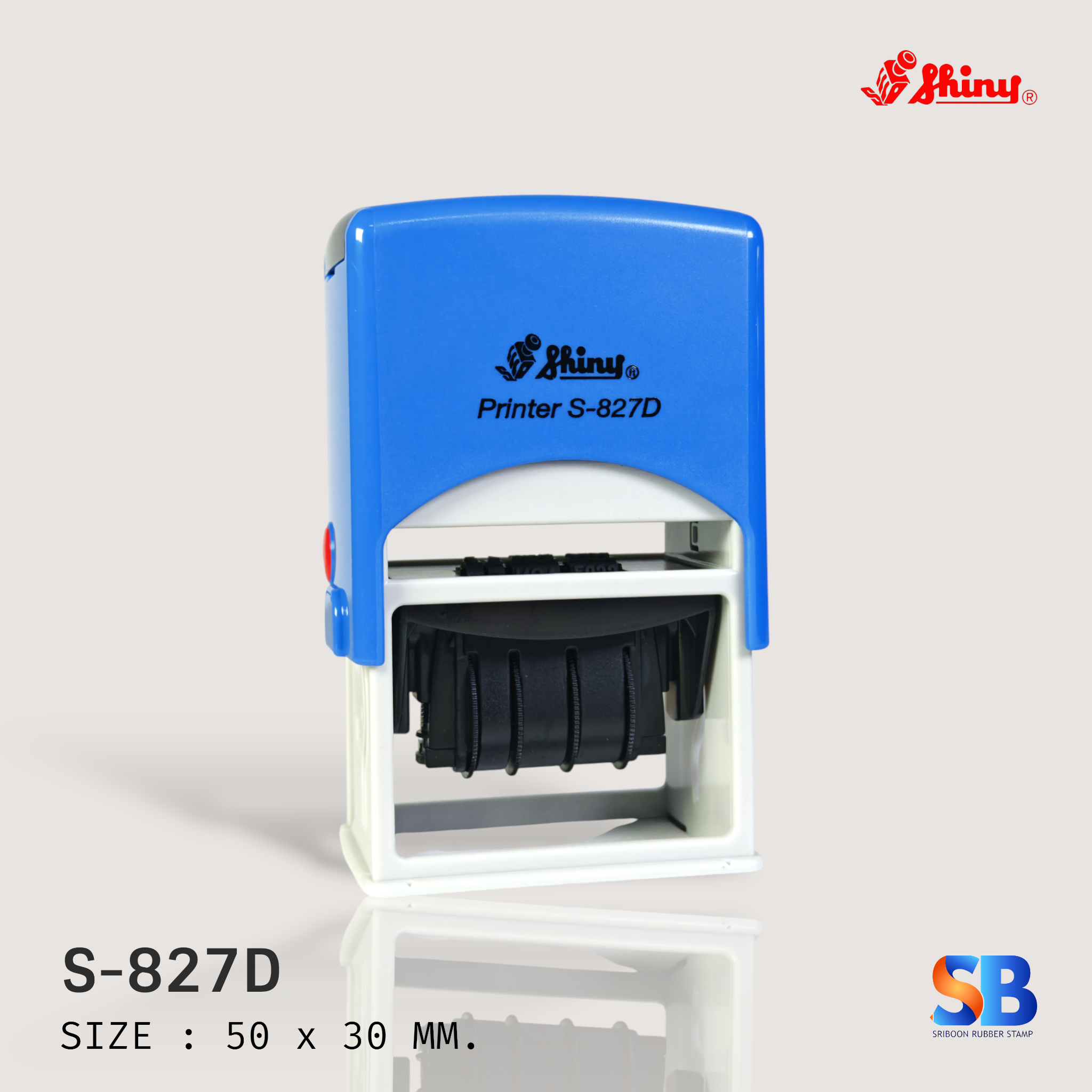 Shiny Printer S-827D Self-Inking Stamp