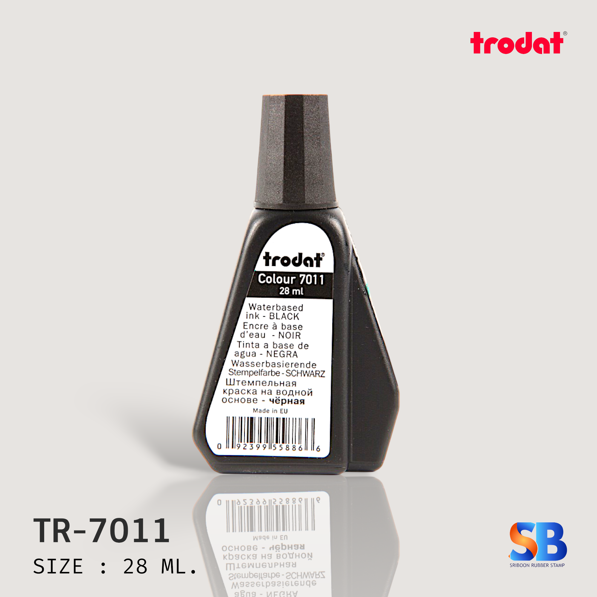 TR-7011 น้ำหมึกตรายาง