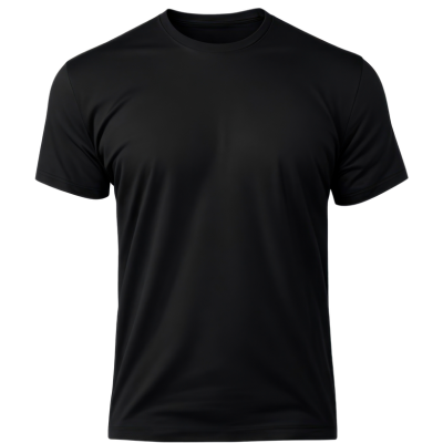 Camiseta preta masculina 100% algodão 30/1 penteadaa