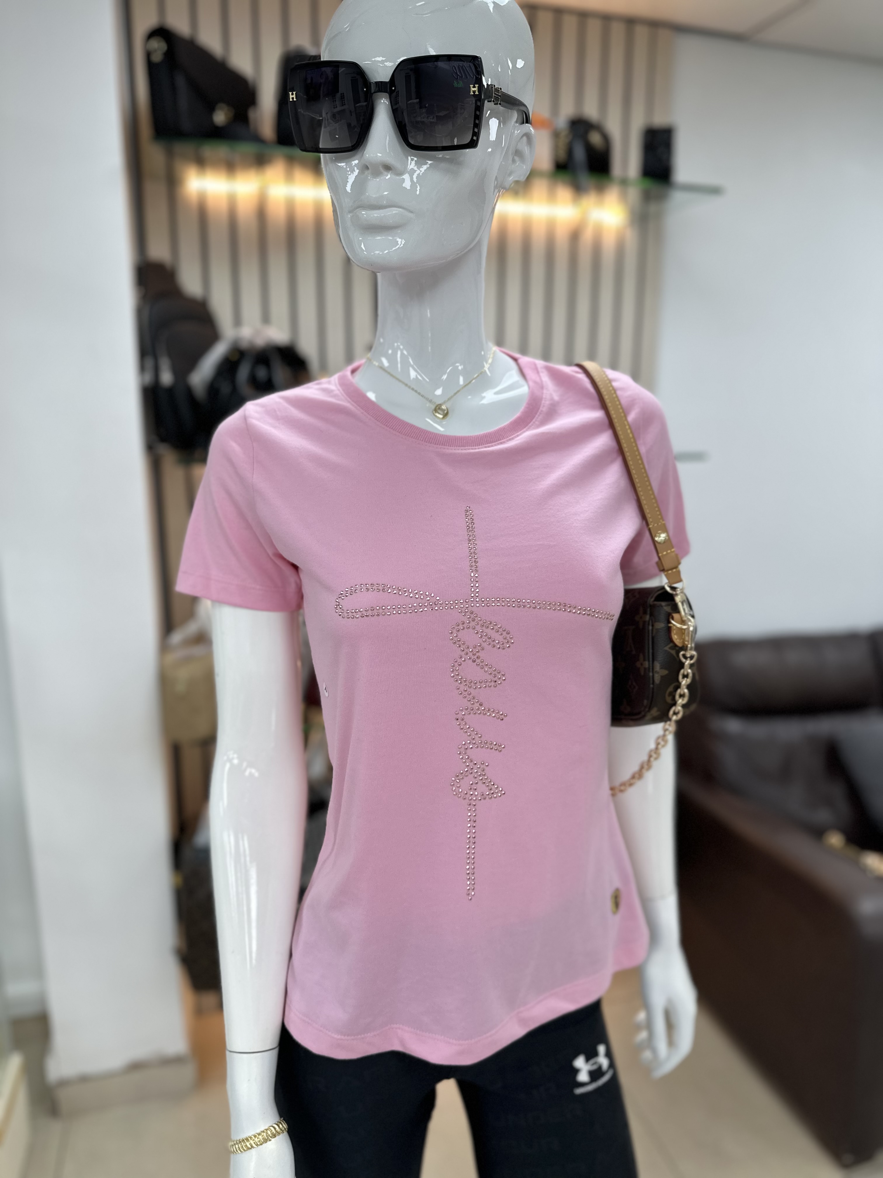 Pink Graphic T-Shirt