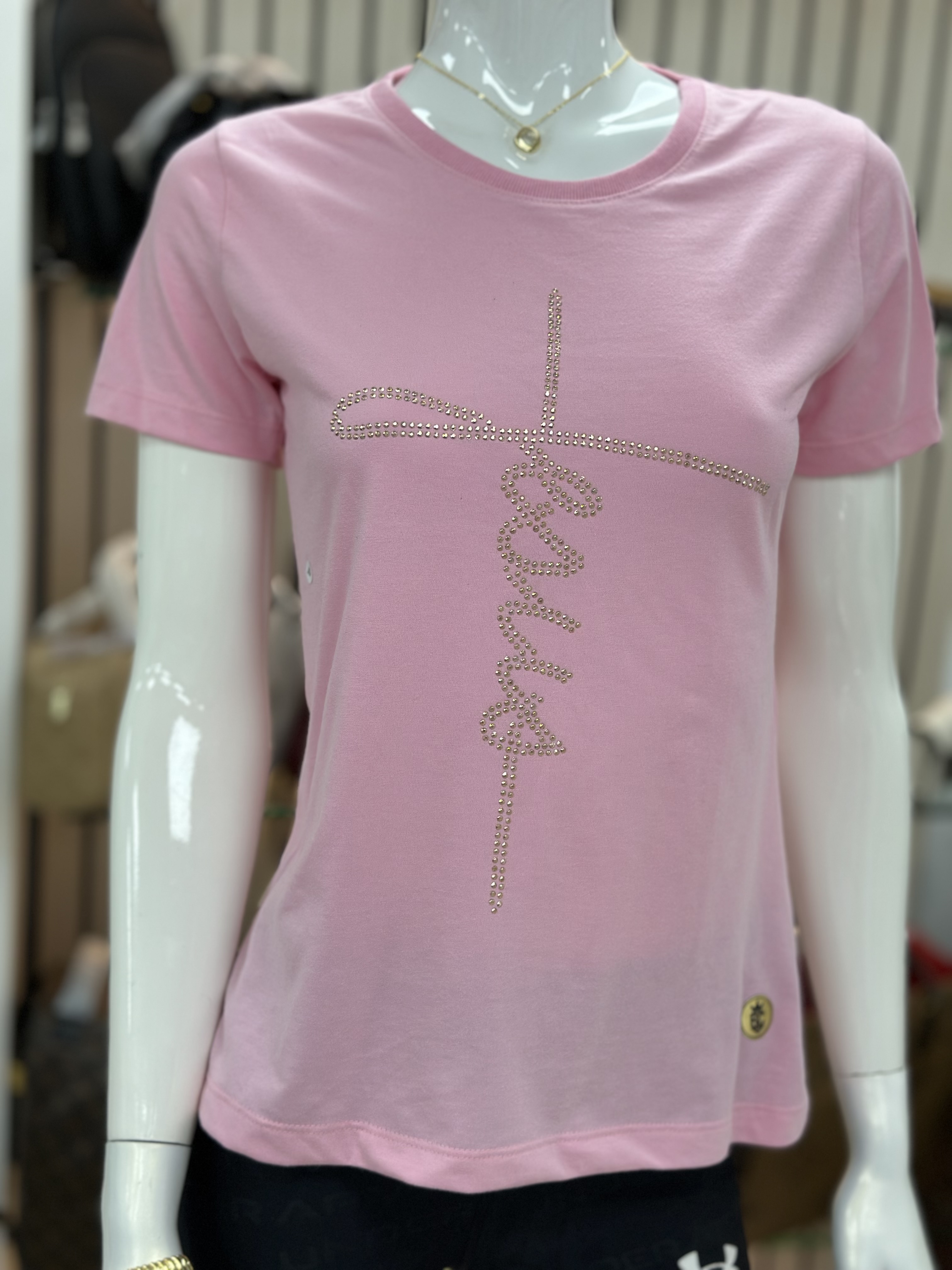 Pink Graphic T-Shirt