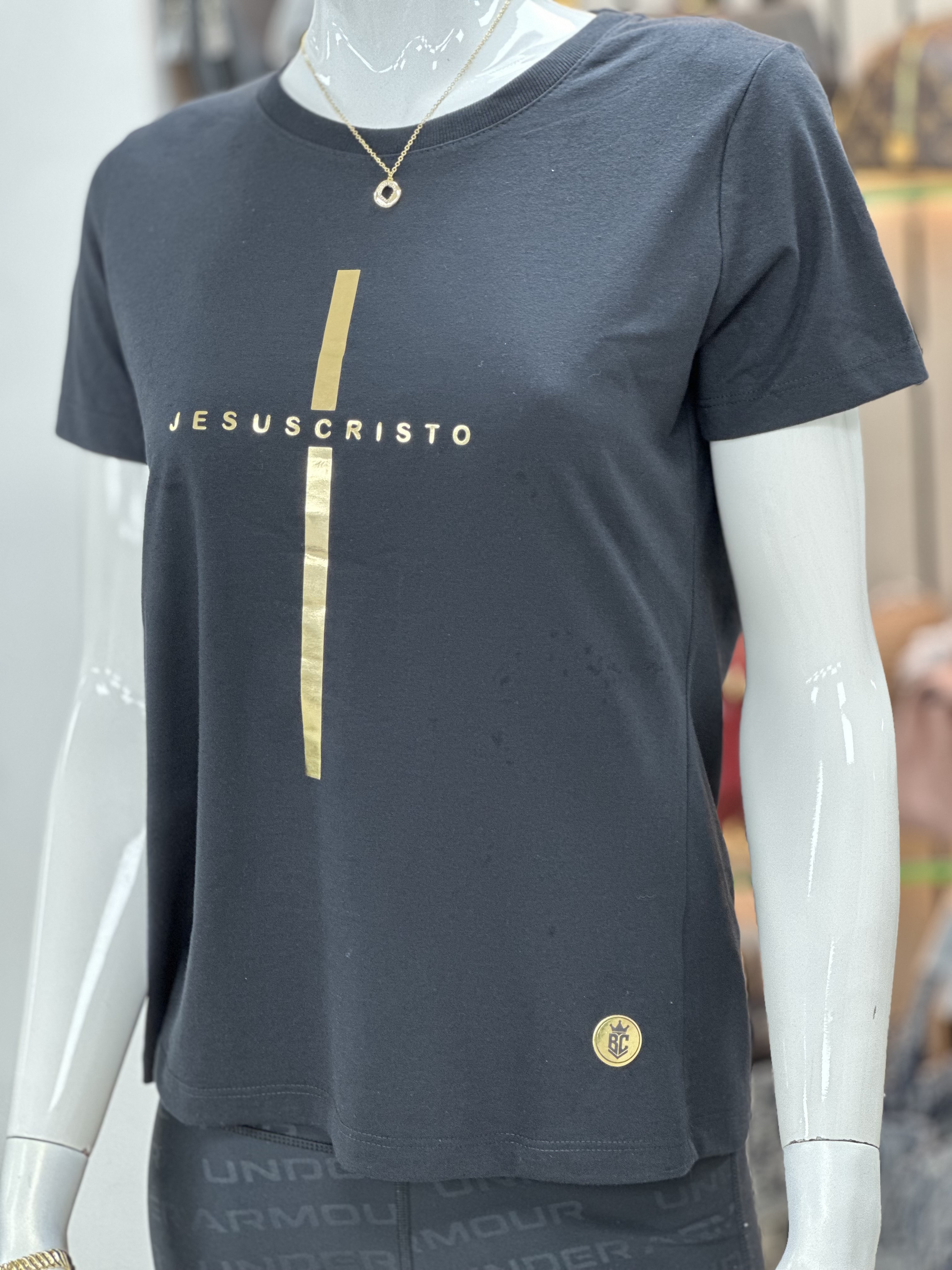 Jesuscristo Black T-Shirt