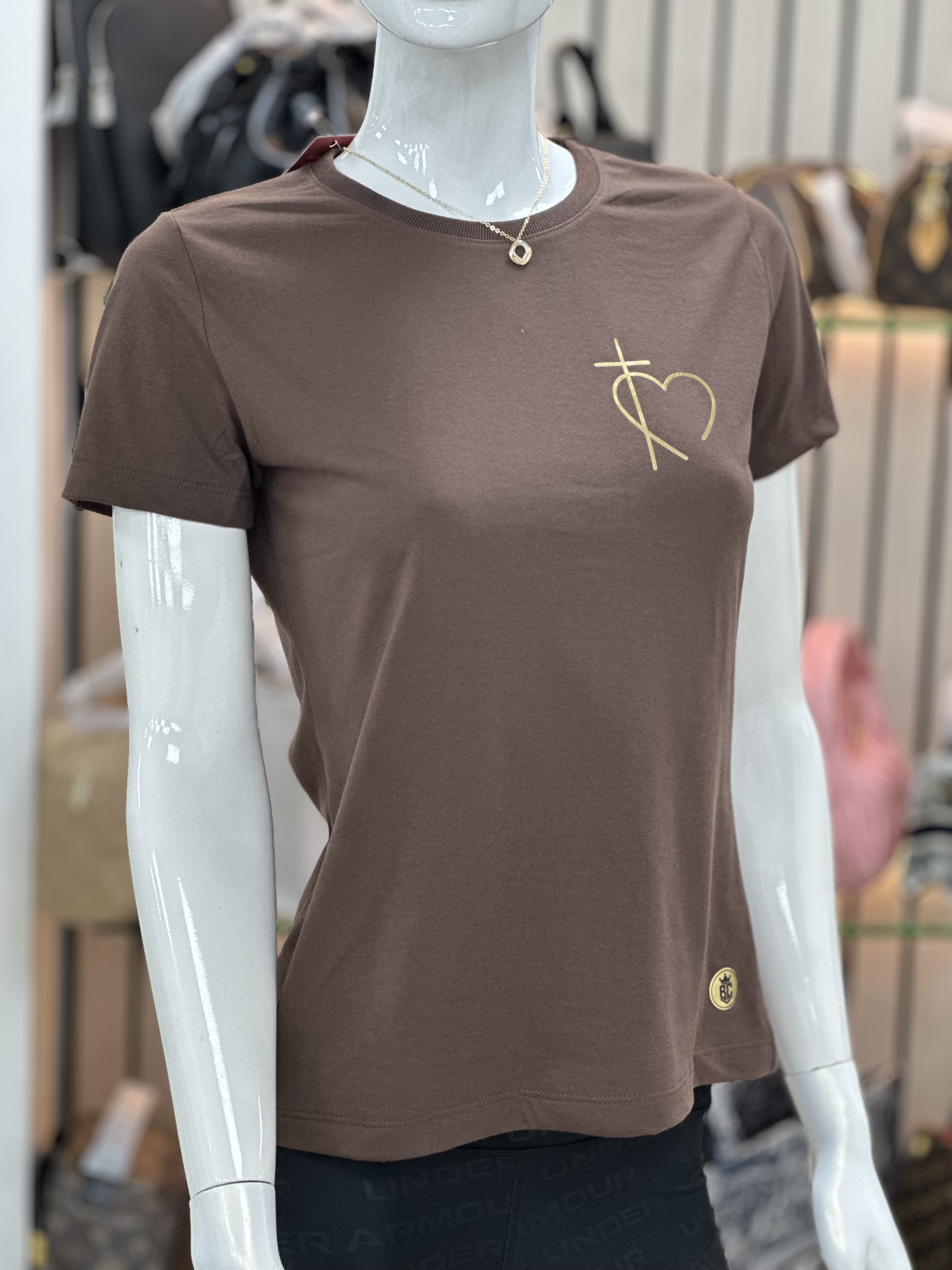 Brown Women's T-Shirt