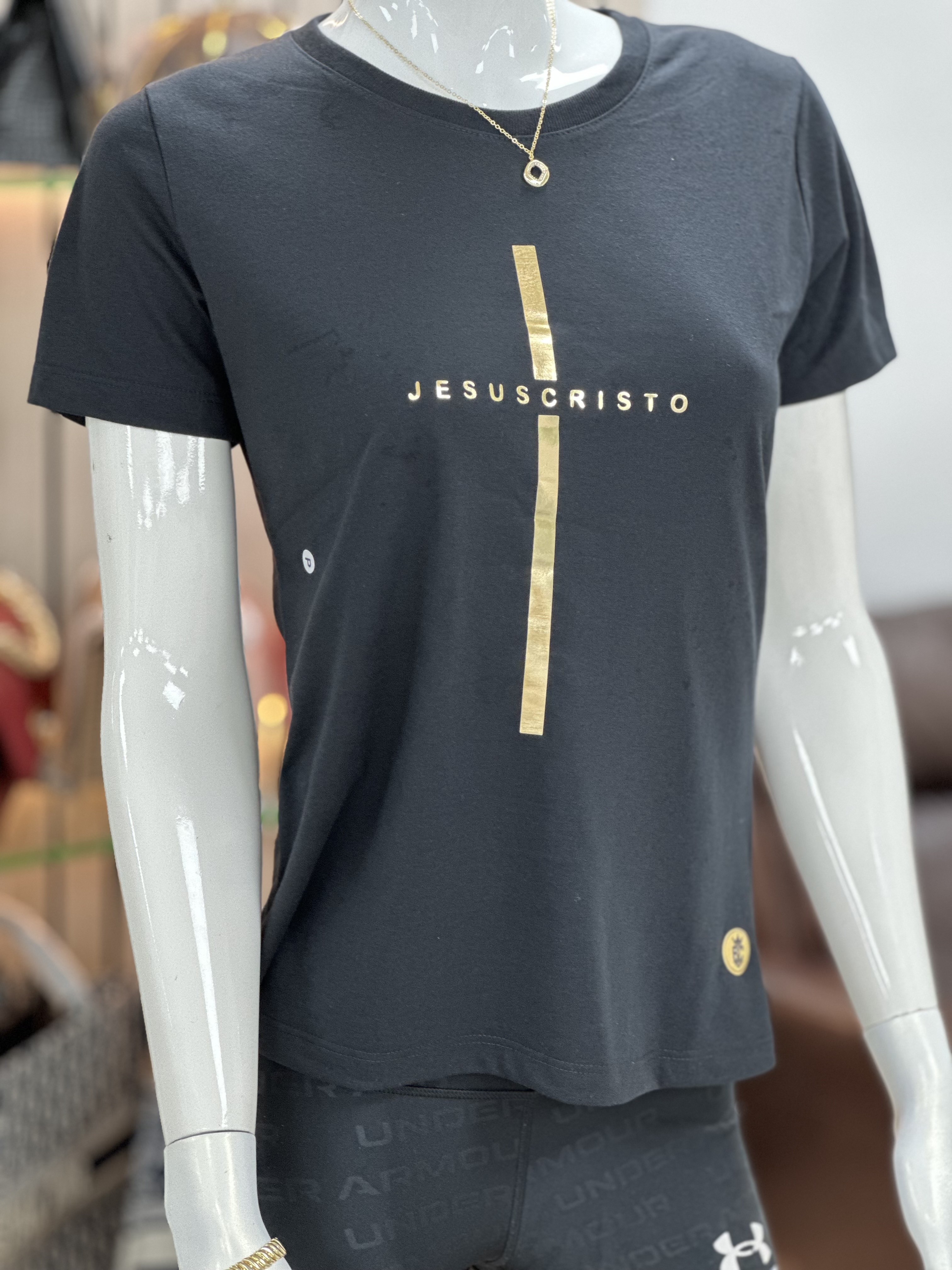 Jesuscristo Black T-Shirt