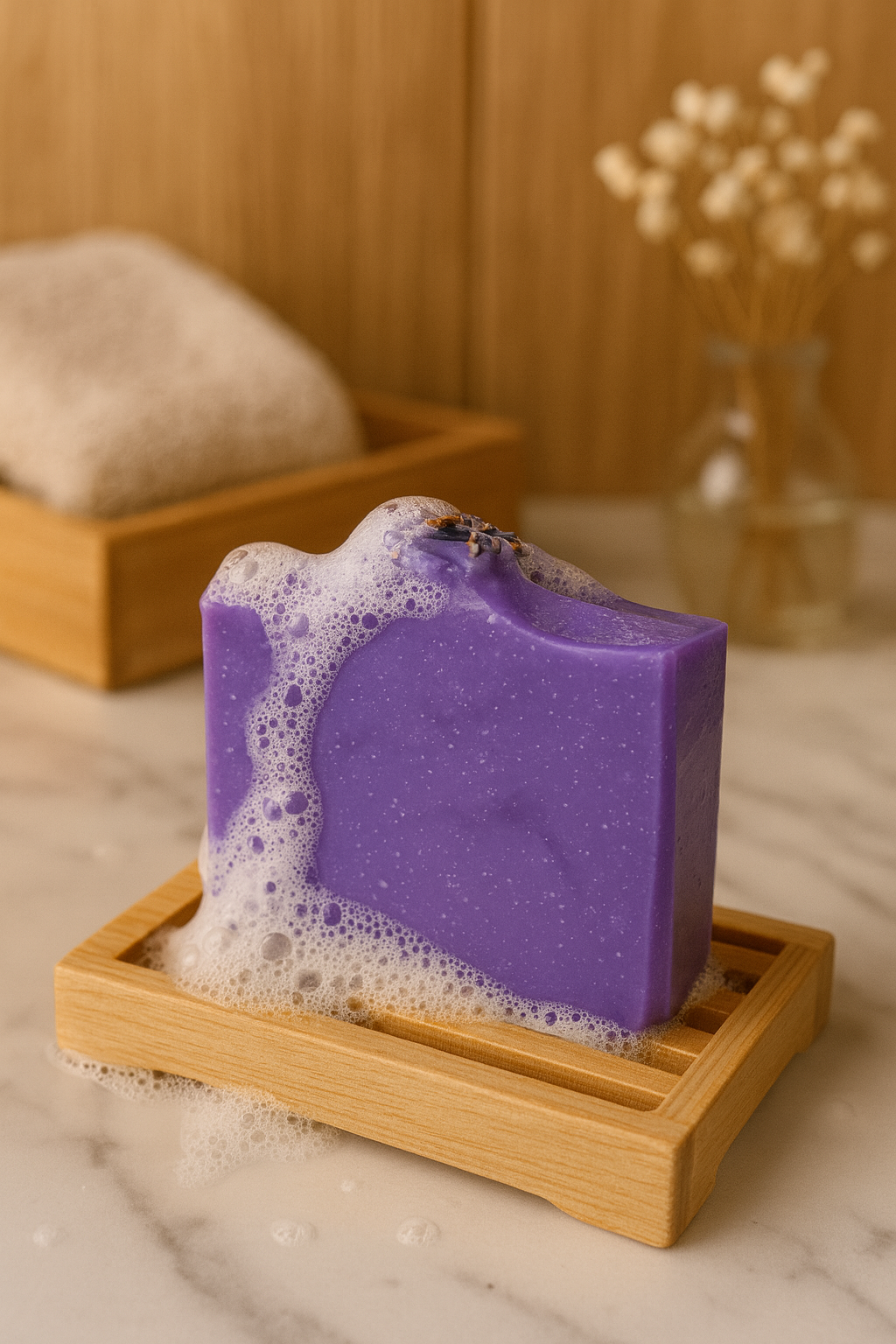 Bien Aroma Lavender Buds Artisan Luxury Soap