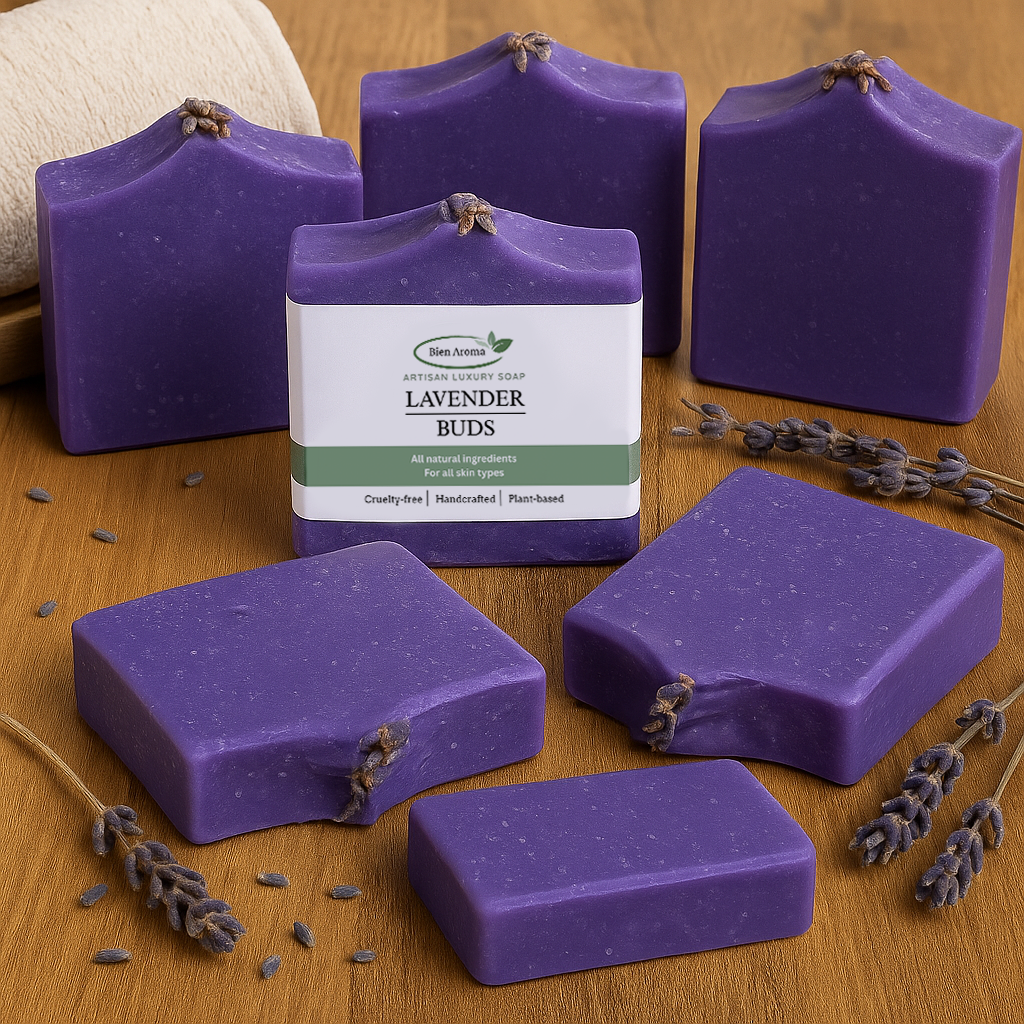 Bien Aroma Lavender Buds Artisan Luxury Soap
