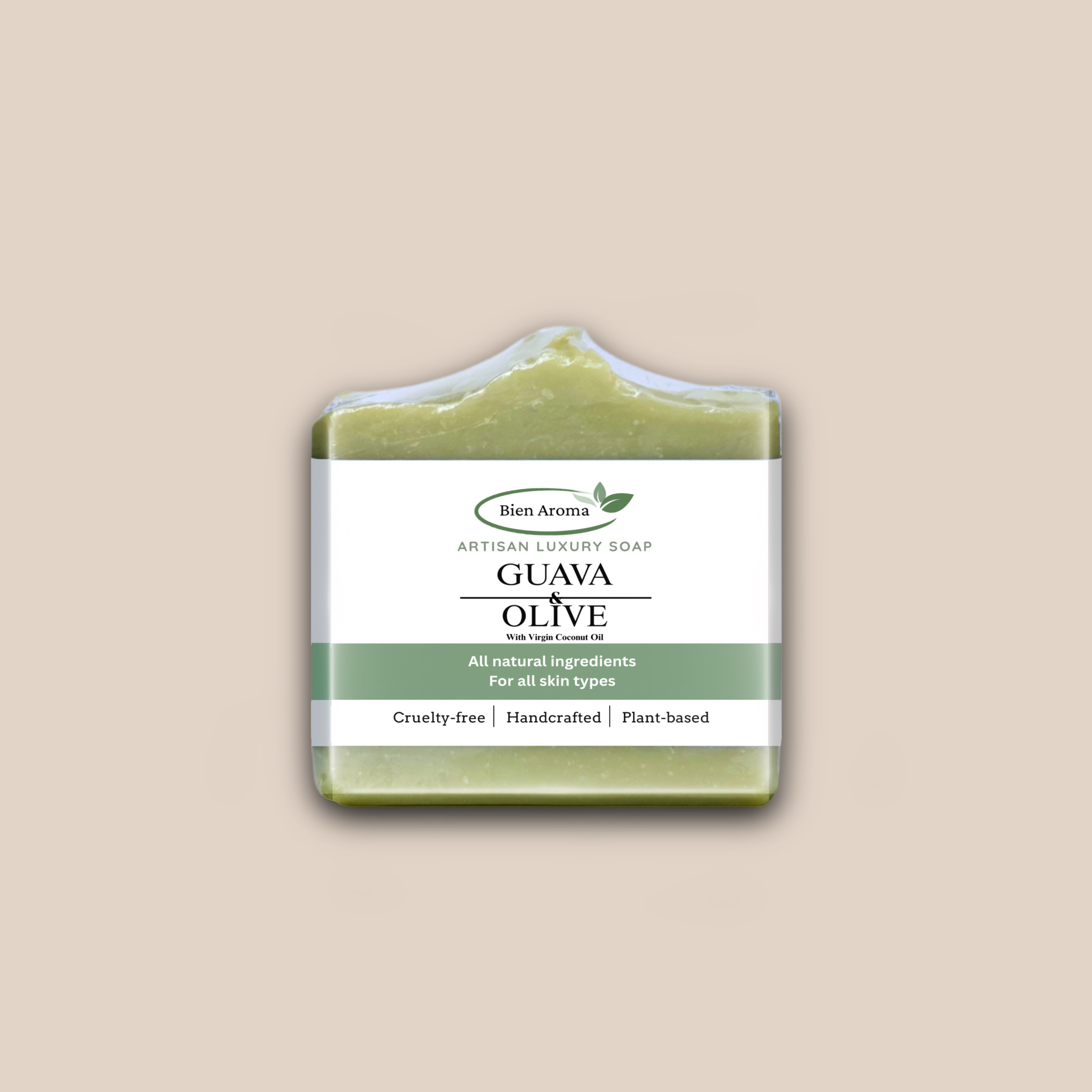 Bien Aroma Guava & Olive Soap with VCO Artisan Luxury Soap
