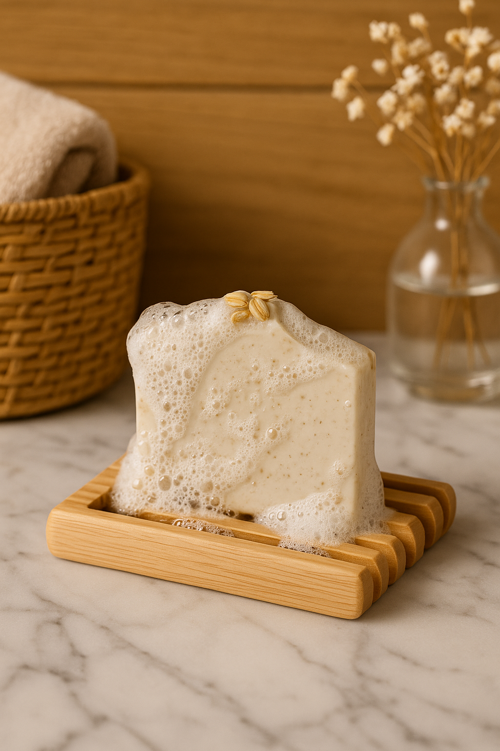 Bien Aroma Oatmeal & Coconut Artisan Luxury Soap
