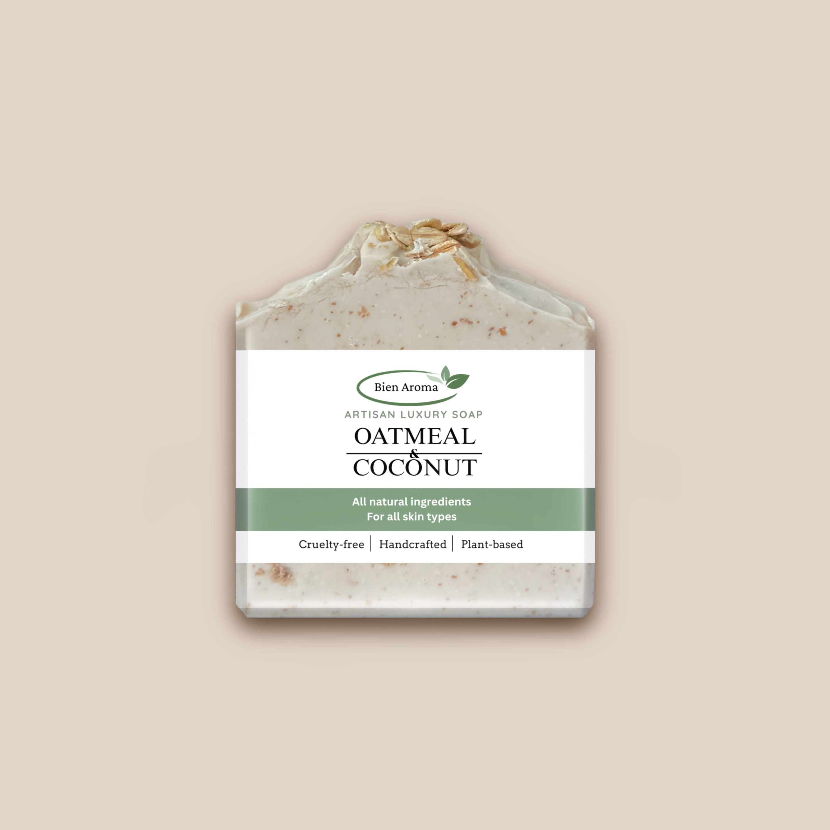 Bien Aroma Oatmeal & Coconut Artisan Luxury Soap