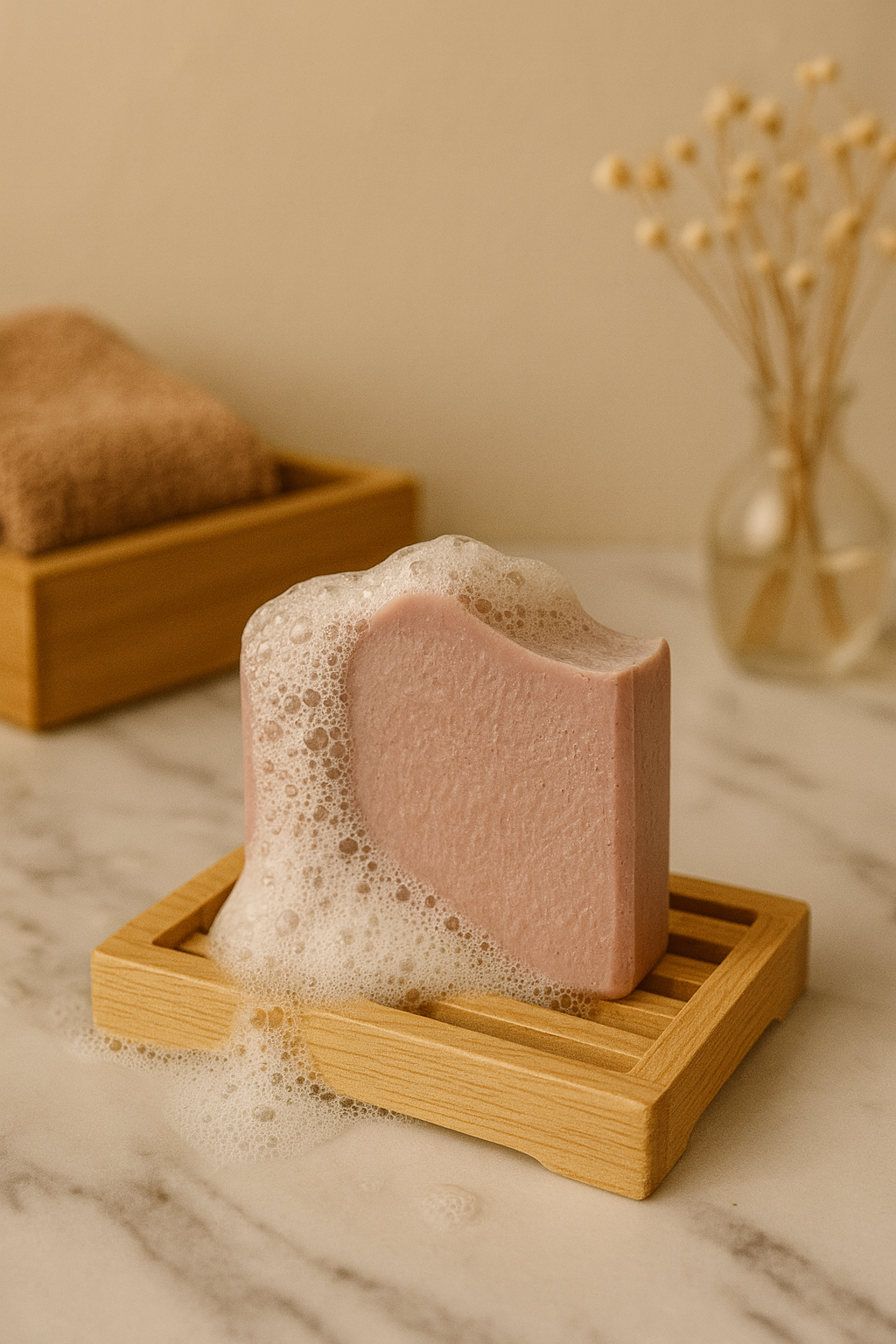 Bien Aroma Himalayan Pink Salt Artisan Luxury Soap 