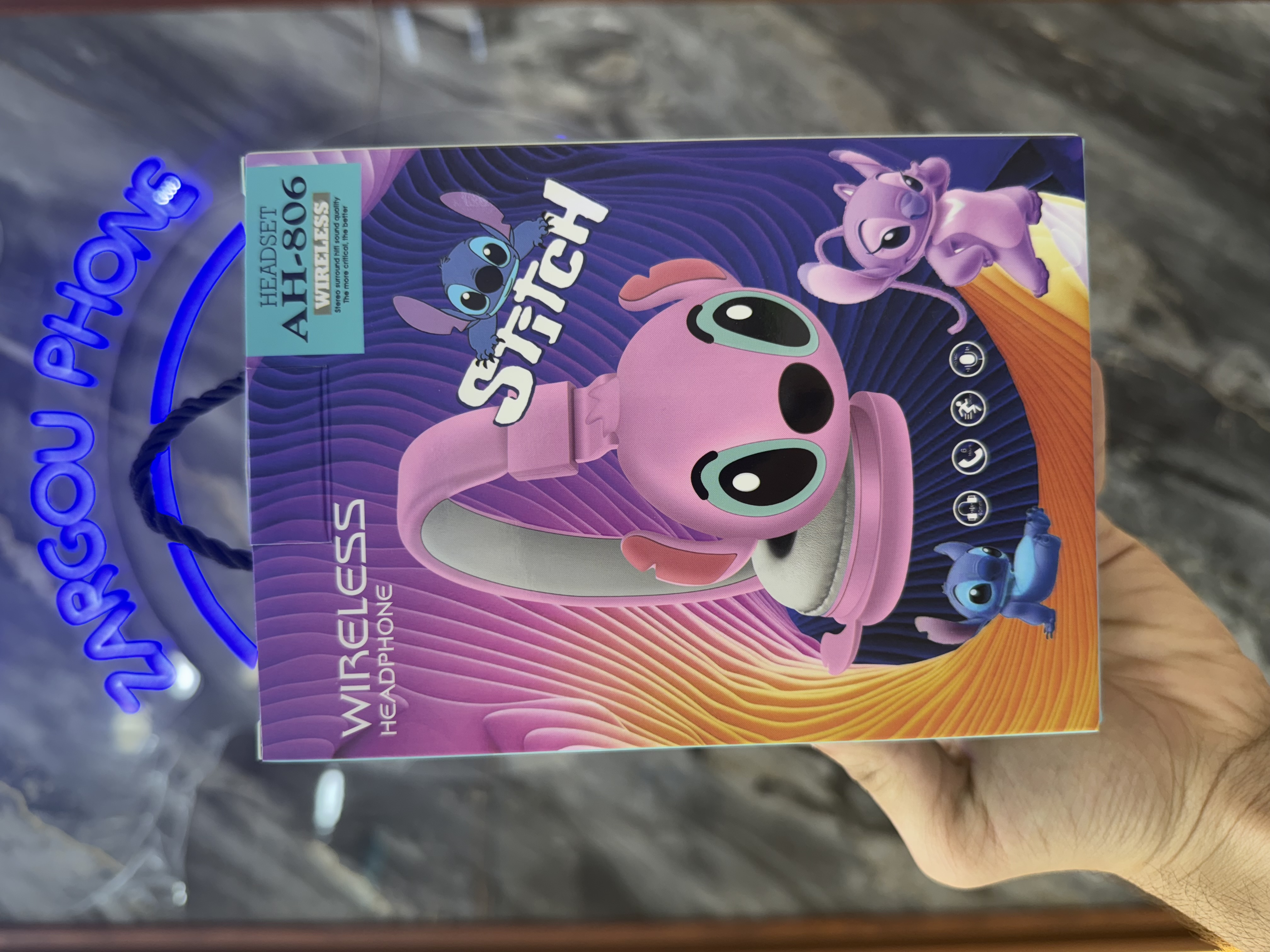 Stitch headphones 