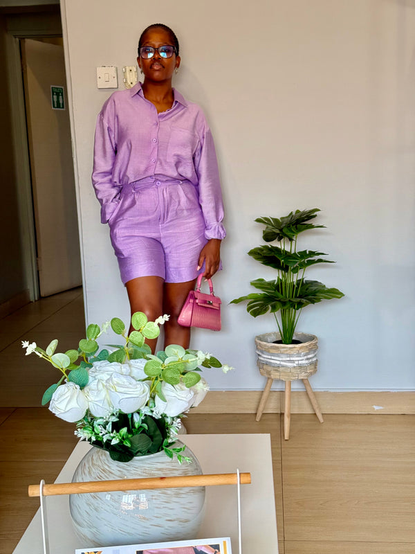 Lilac Two-Piece Outfit