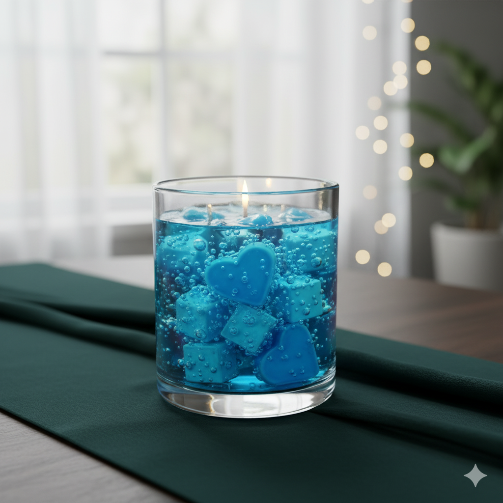 Heart Jar Candle