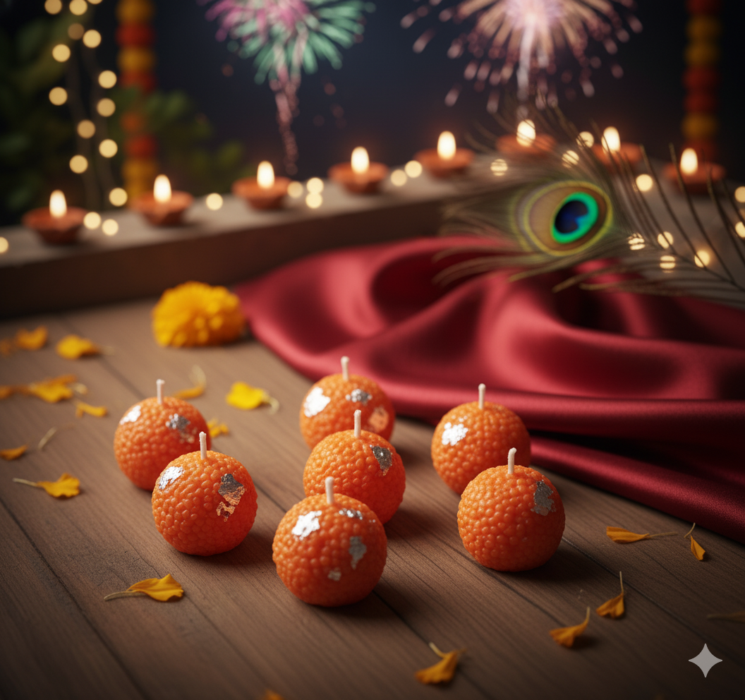 Ladoo Candles